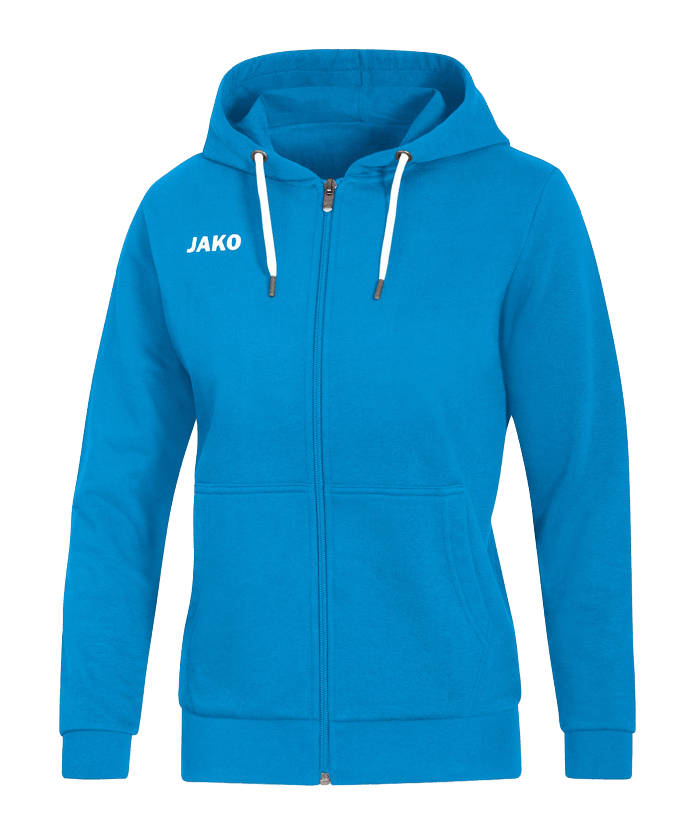 JAKO Base Kapuzenjacke Damen Blau F89 - blau