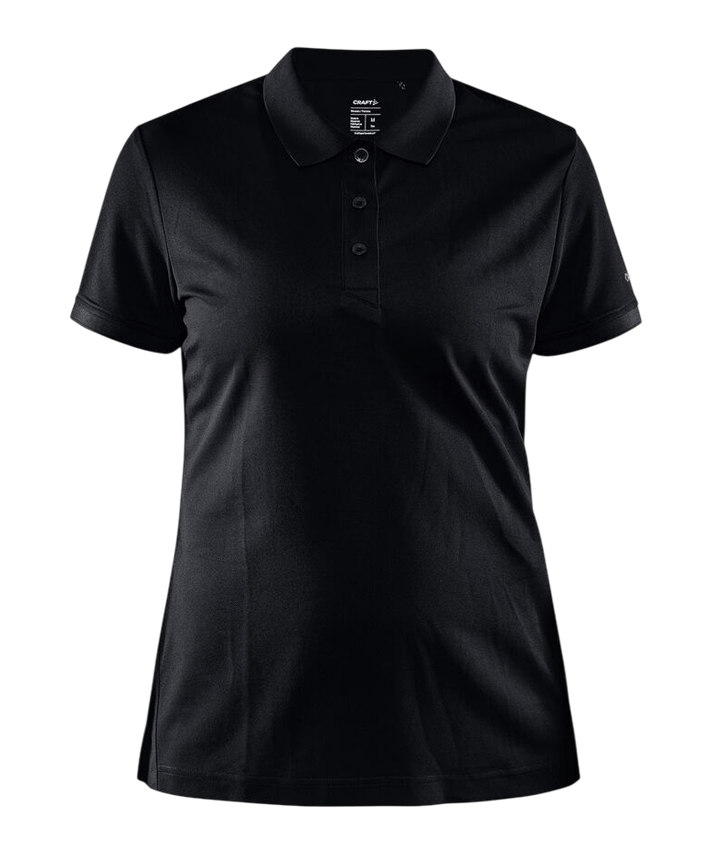 Craft Polo Damen Schwarz - schwarz