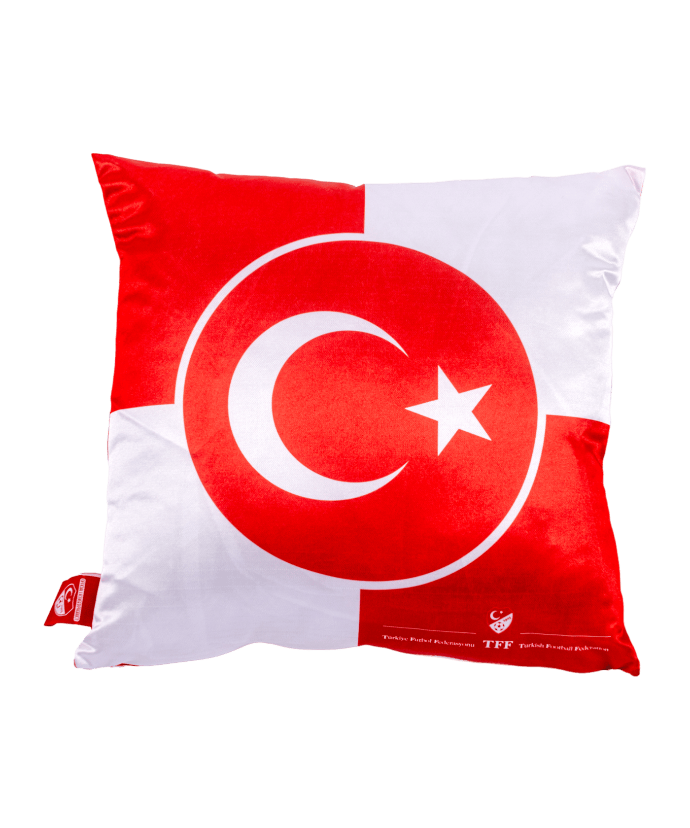 Türkei TFF Logo Kissen EM 2024 Rot - rot