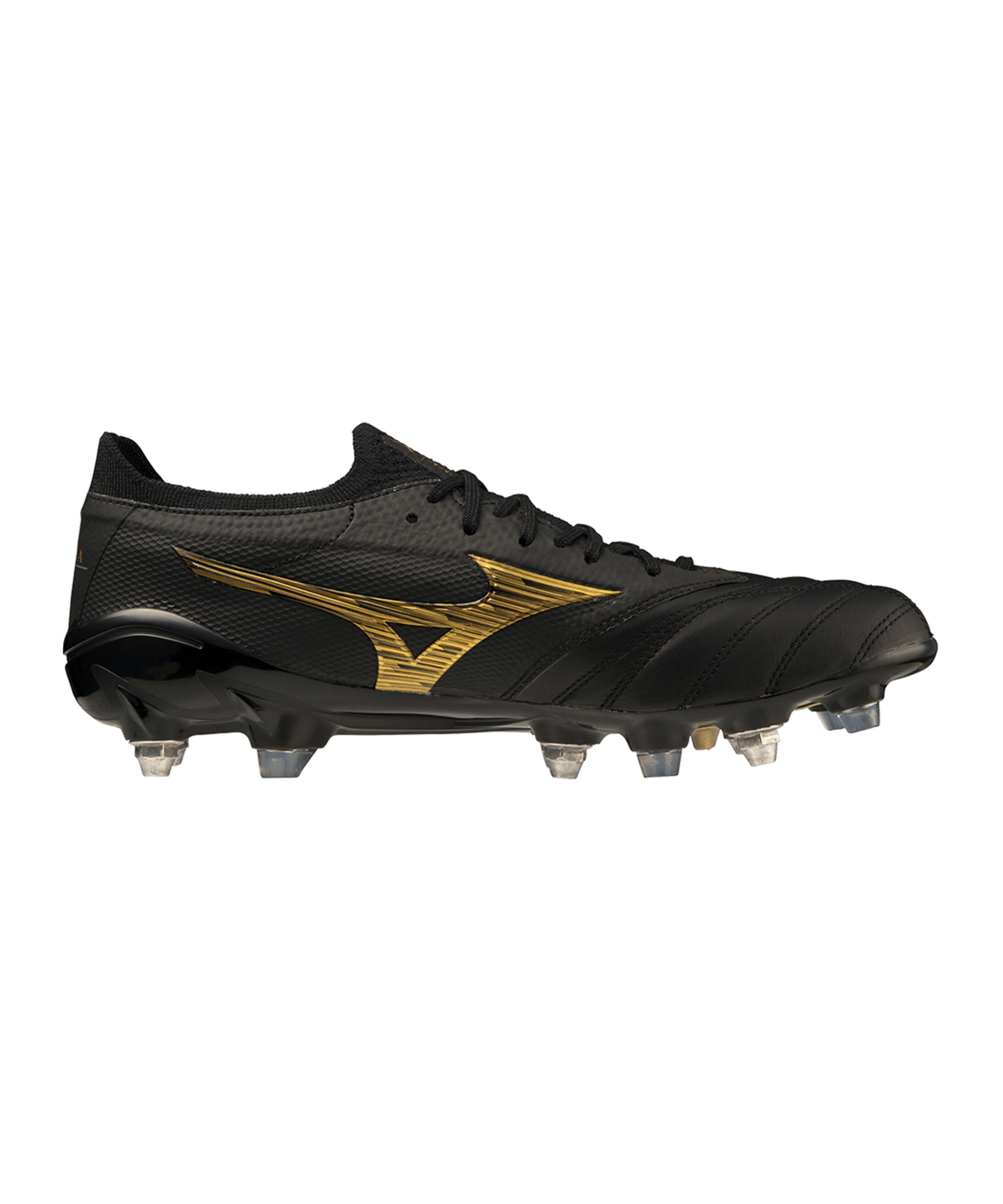 Mizuno Morelia Neo IV Made in Japan Mix Aurum Schwarz Gold F50 - schwarz