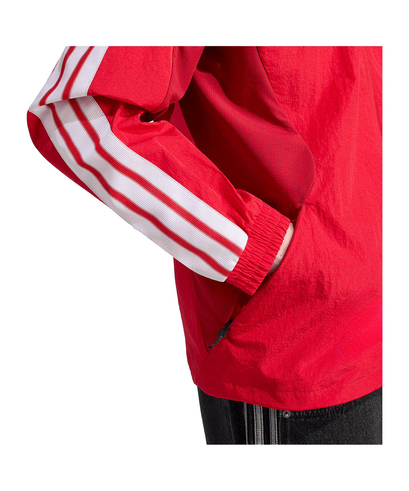 adidas FC Bayern München Anthem Jacke Rot - rot
