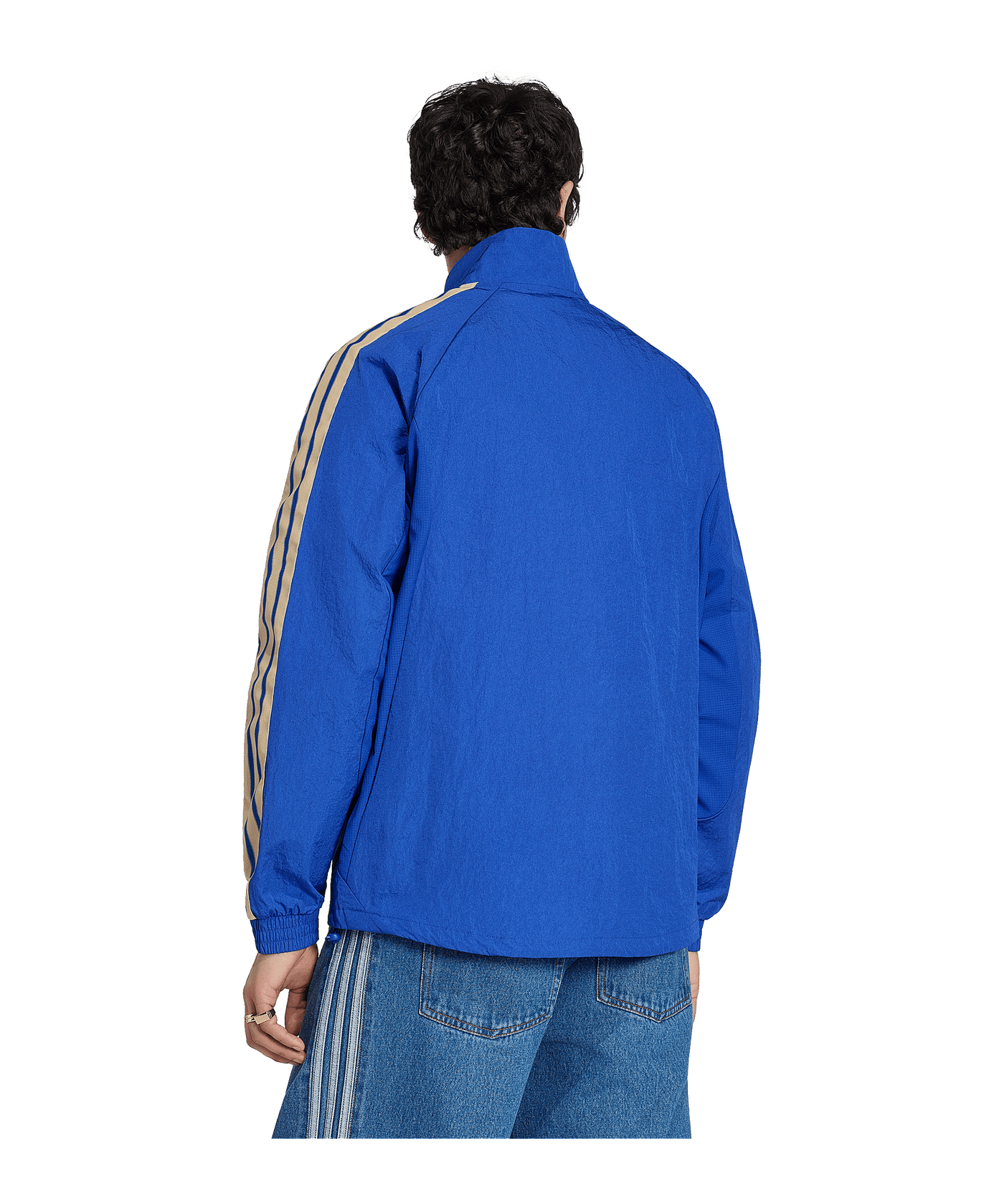 adidas FIGC Italien AN Jacke Blau - blau
