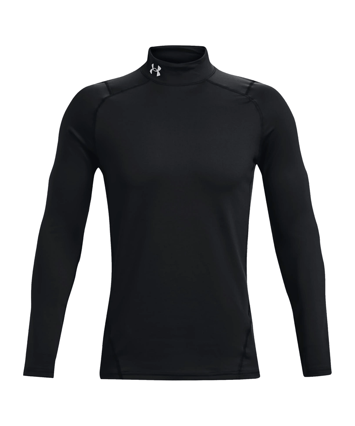 Under Armour ColdGear Fitted Mock langarm F001 - schwarz