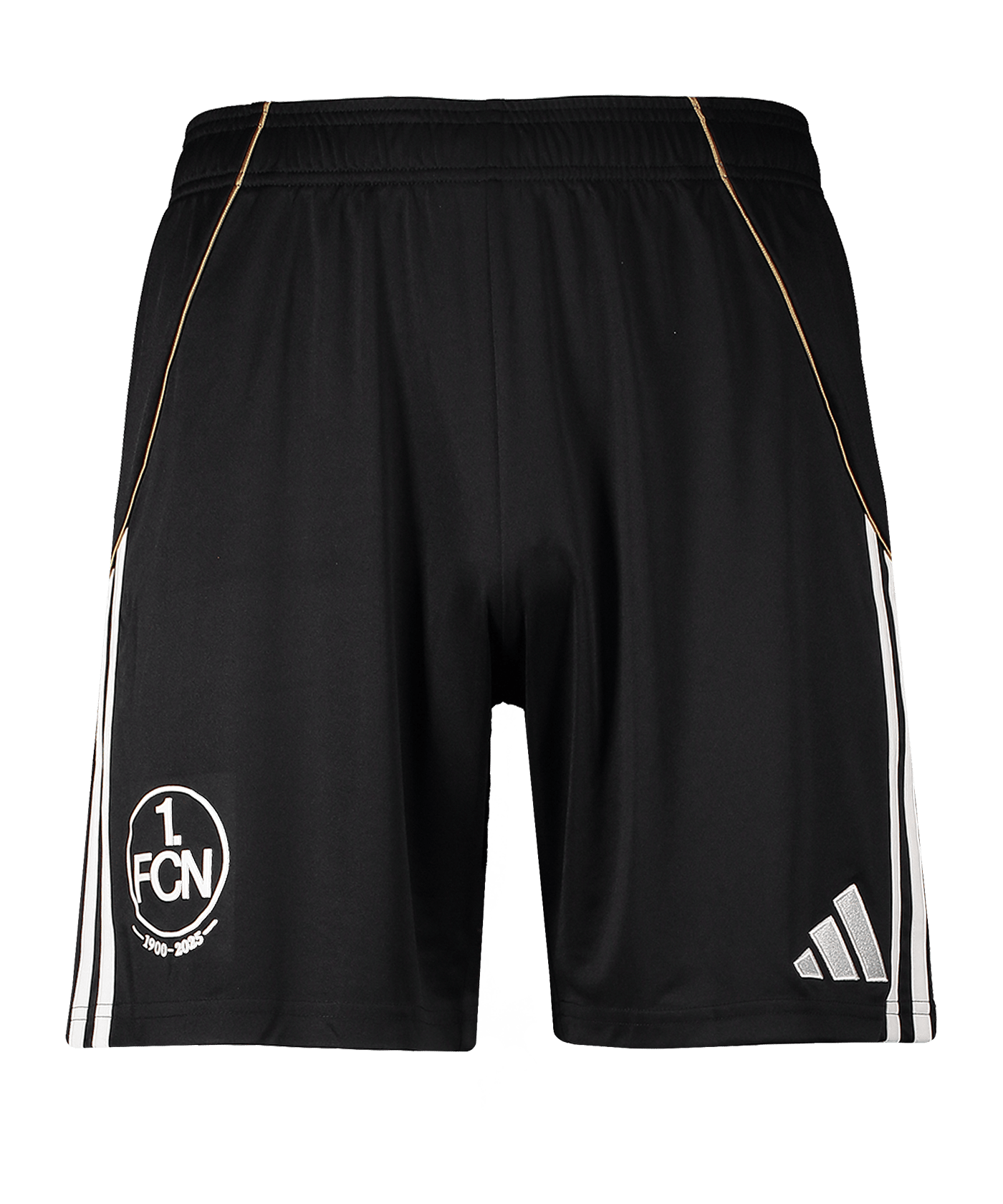 adidas 1.FC Nürnberg Short 3rd 2025/2026 Kids Schwarz - schwarz