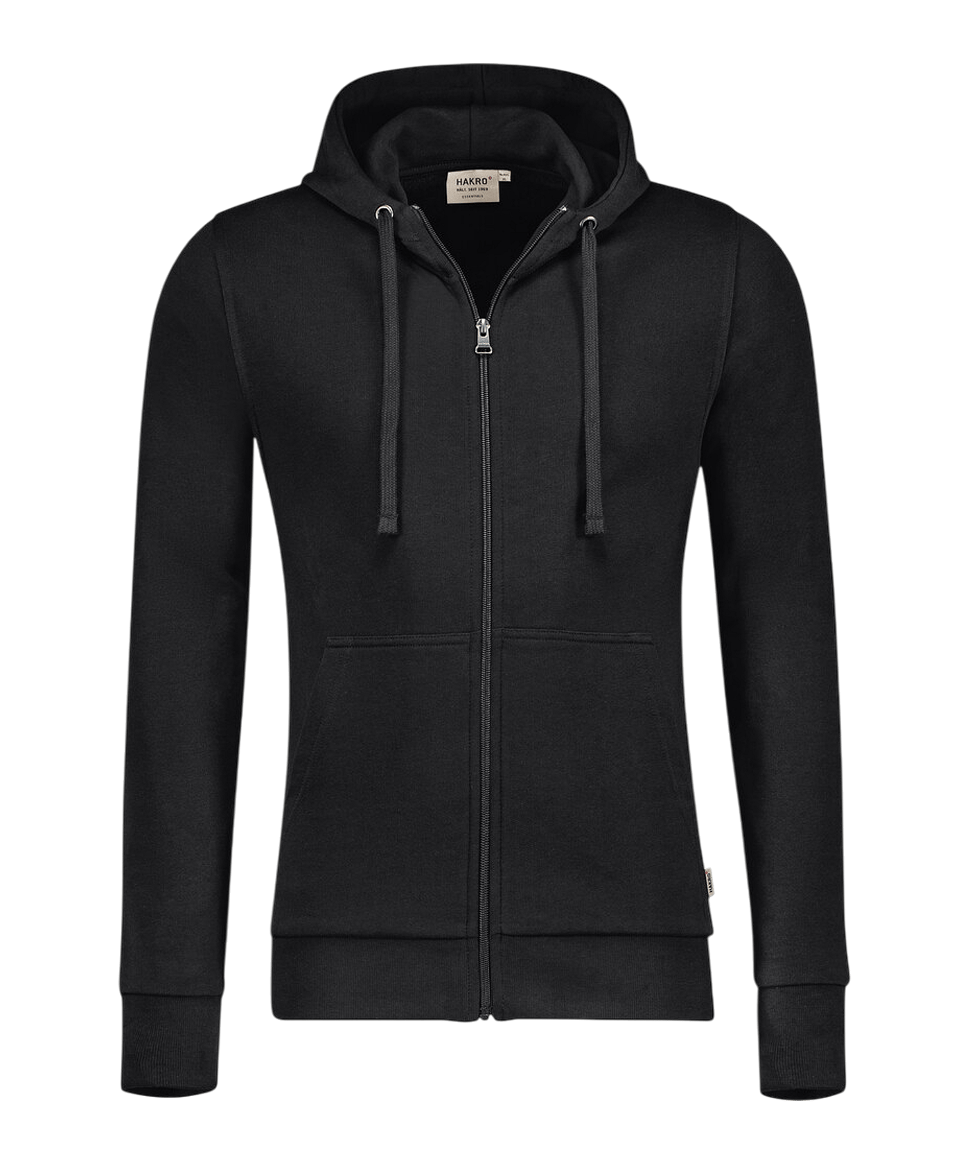 Hakro Premium Kapuzenjacke Schwarz F05 - schwarz