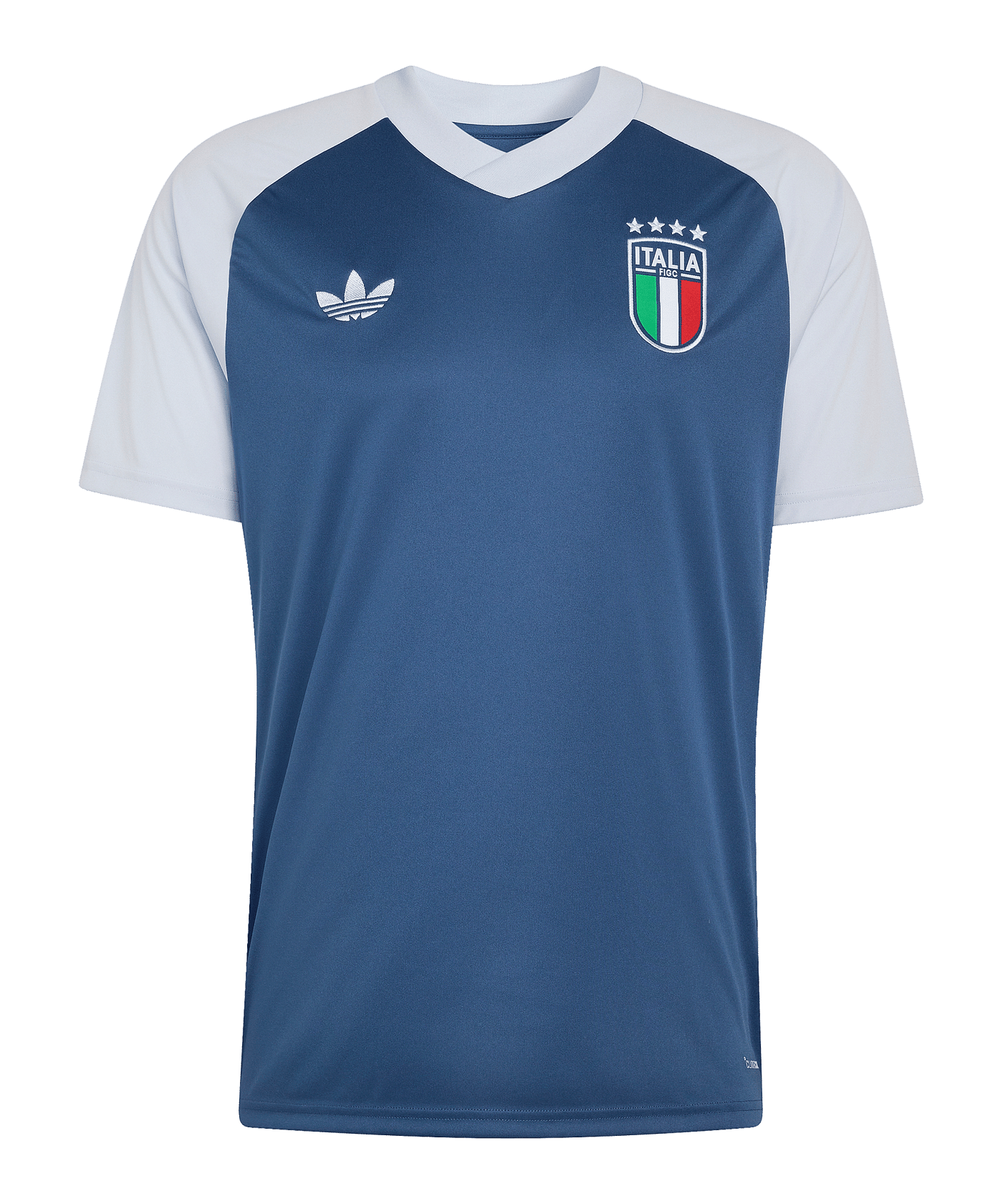 adidas FIGC Italien Prematch Trikot Away WM 2026 Blau - blau
