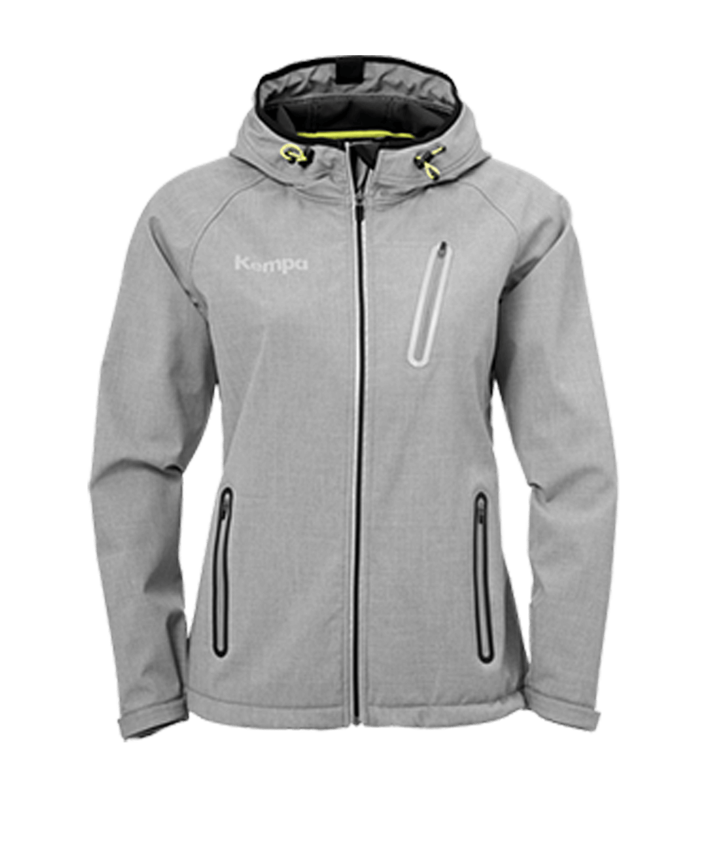 Kempa Core 2.0 Softshell Kapuzenjacke Damen F06 - grau