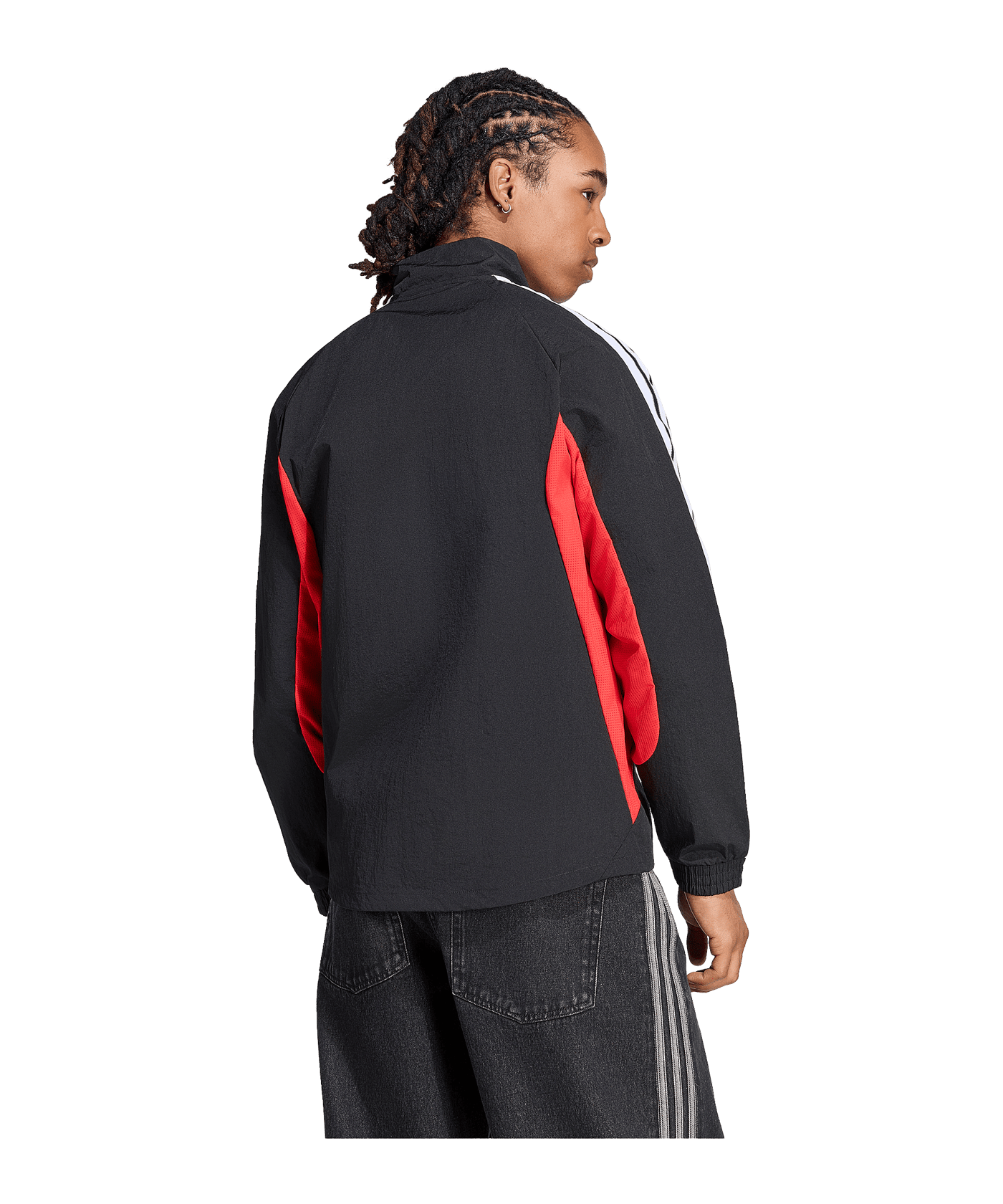 adidas Eintracht Frankfurt Anthem Jacke Schwarz - schwarz