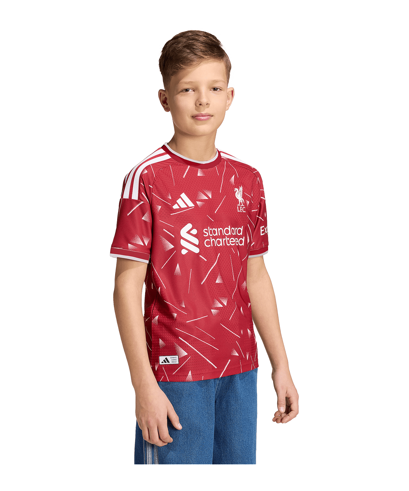 adidas FC Liverpool Authentic Trikot Home 2026/2027 Kids Rot - rot