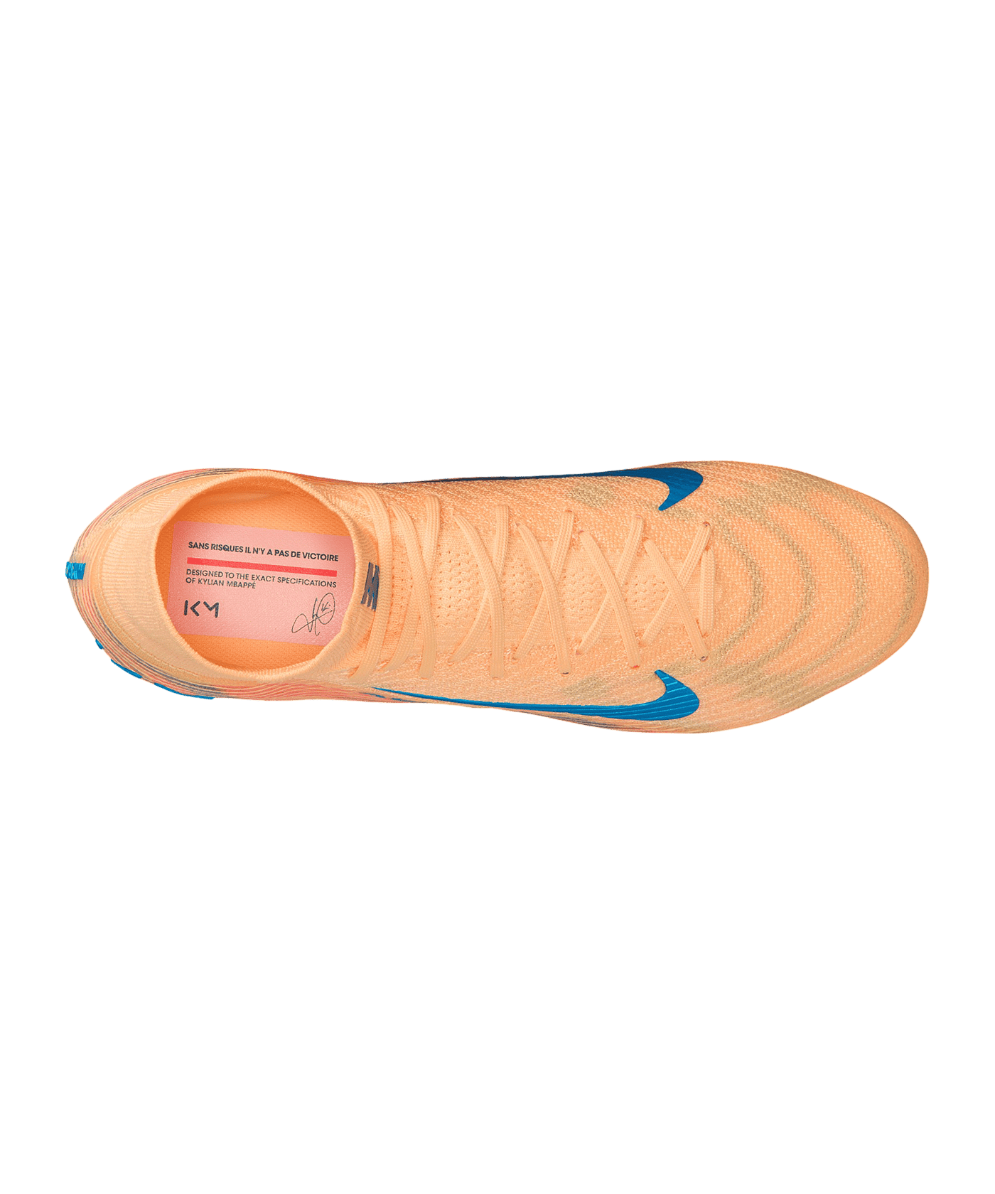Nike Air Zoom Mercurial Superfly X Elite FG Kylian Mbappe Signature Orange F801 - orange