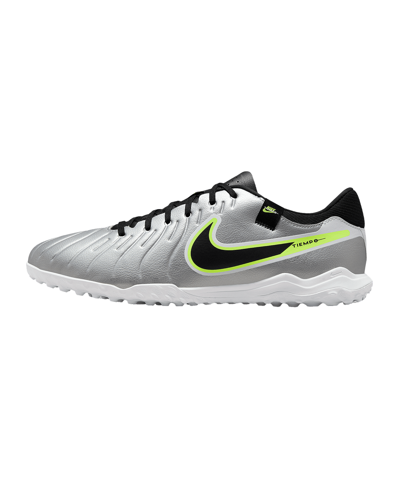 Nike Tiempo Legend X Academy TF Mad Voltage Silber Schwarz F001 - silber