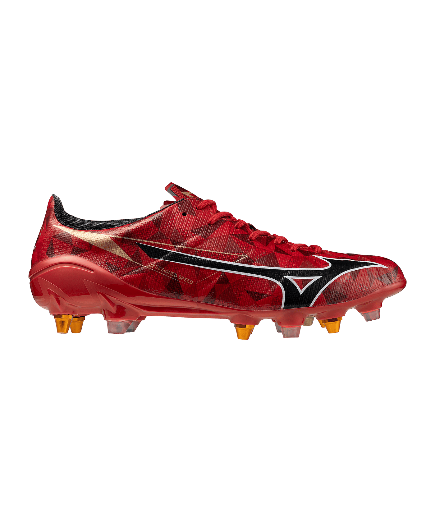 Mizuno Alpha II Japan Mix SG Ruby Red 40th Anniversary Rot F60 - rot