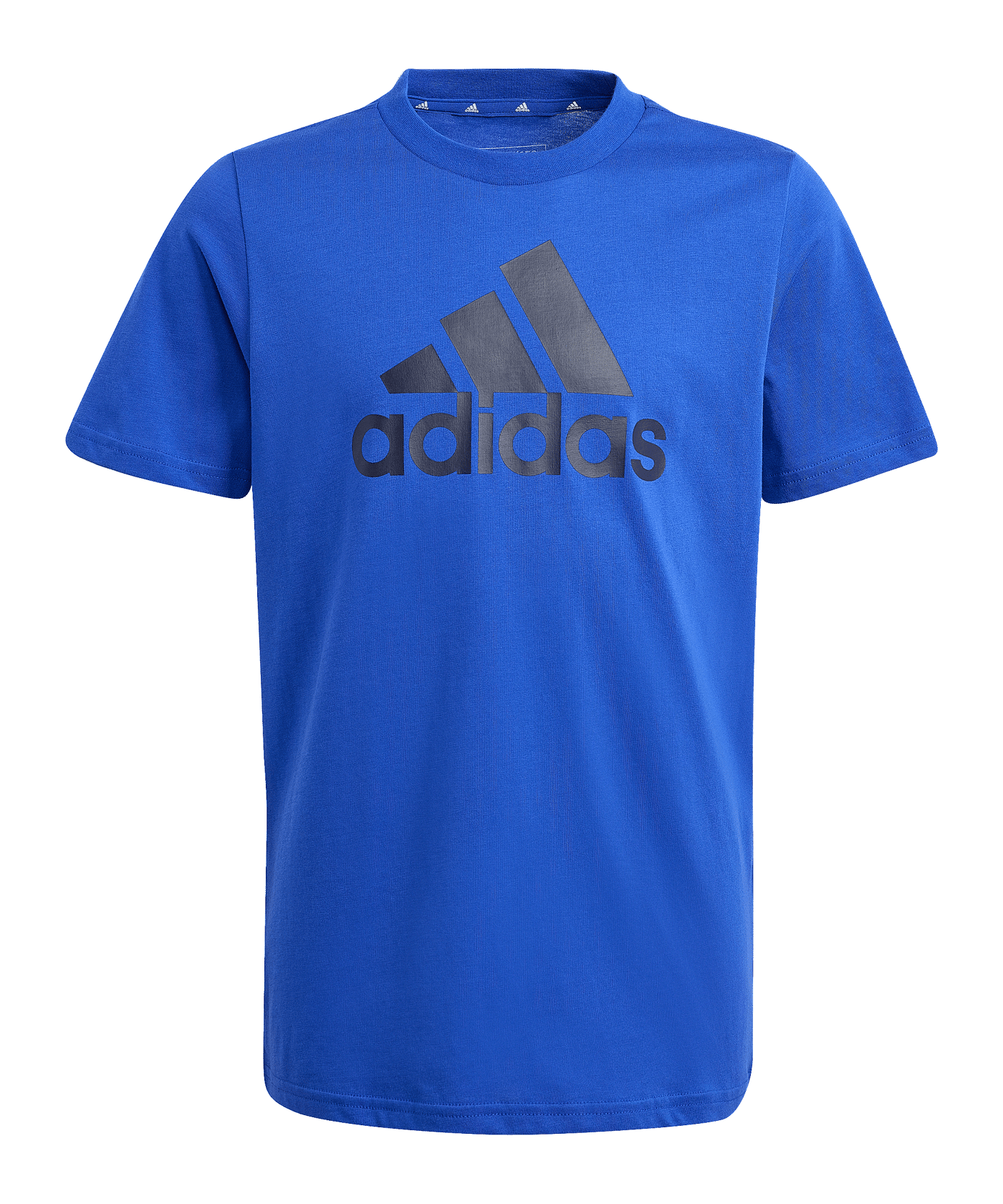 adidas Essentials Big Logo T-Shirt Kids Blau - blau