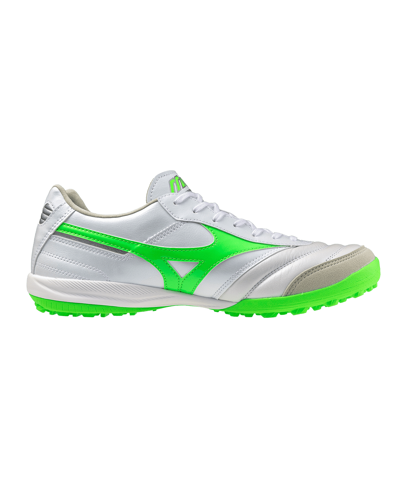 Mizuno Morelia Sala Elite TF Frontier Weiss Grün F37 - weiss
