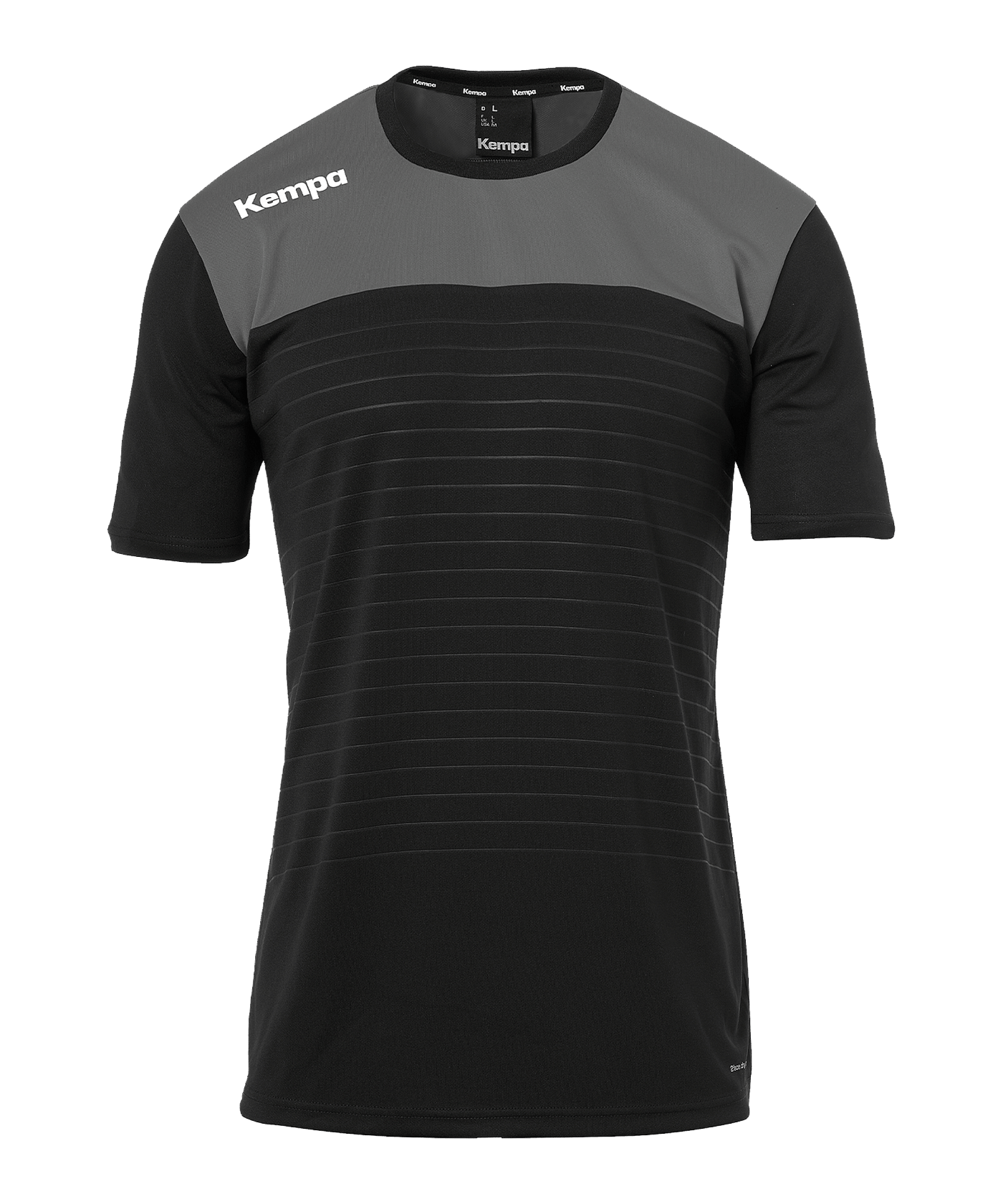 Kempa Emotion Trikot Schwarz Grau F01 - schwarz