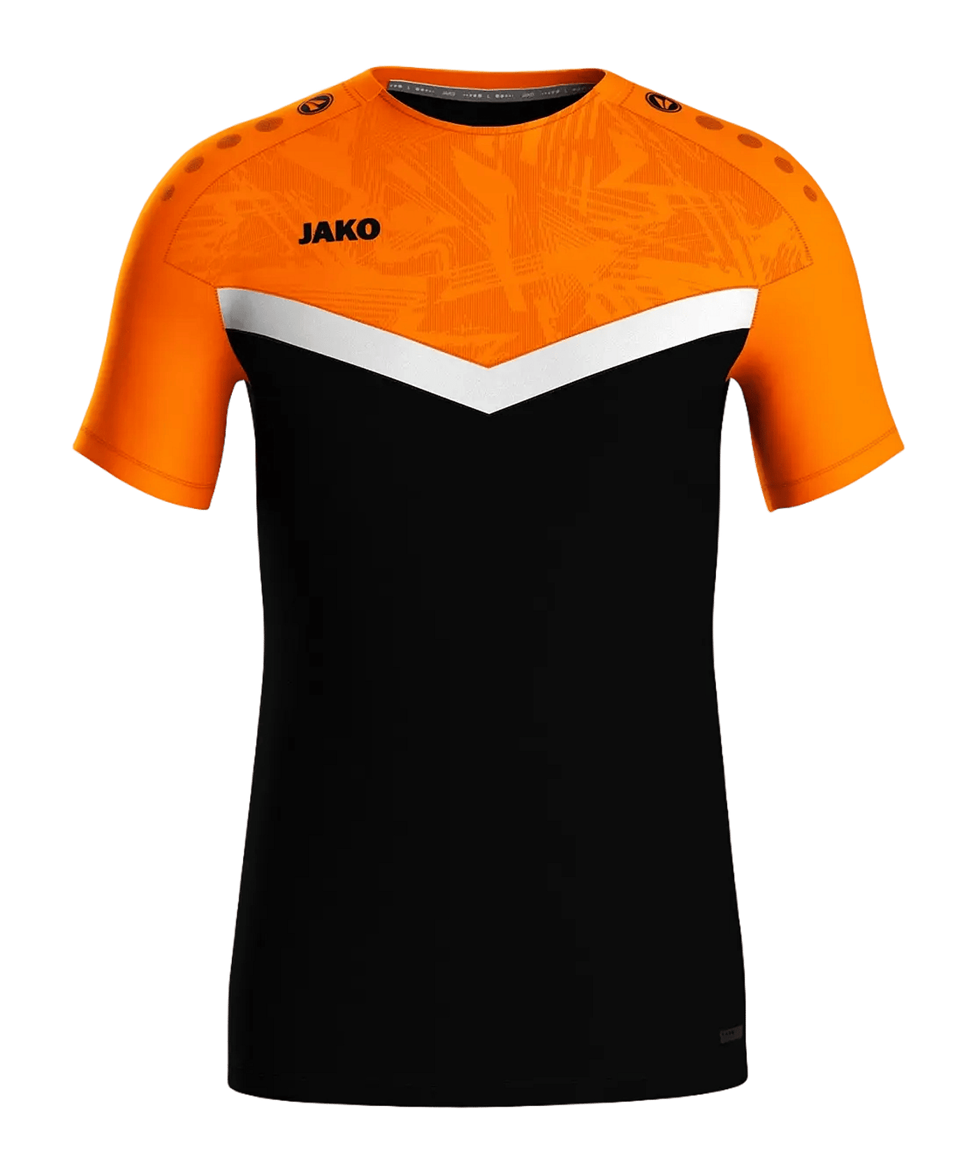 JAKO Icon T-Shirt Kids Schwarz Orange F807 - schwarz