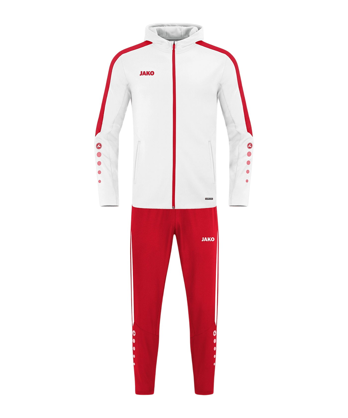 JAKO Power Präsentationsanzug Kids Weiß F004 - weiss