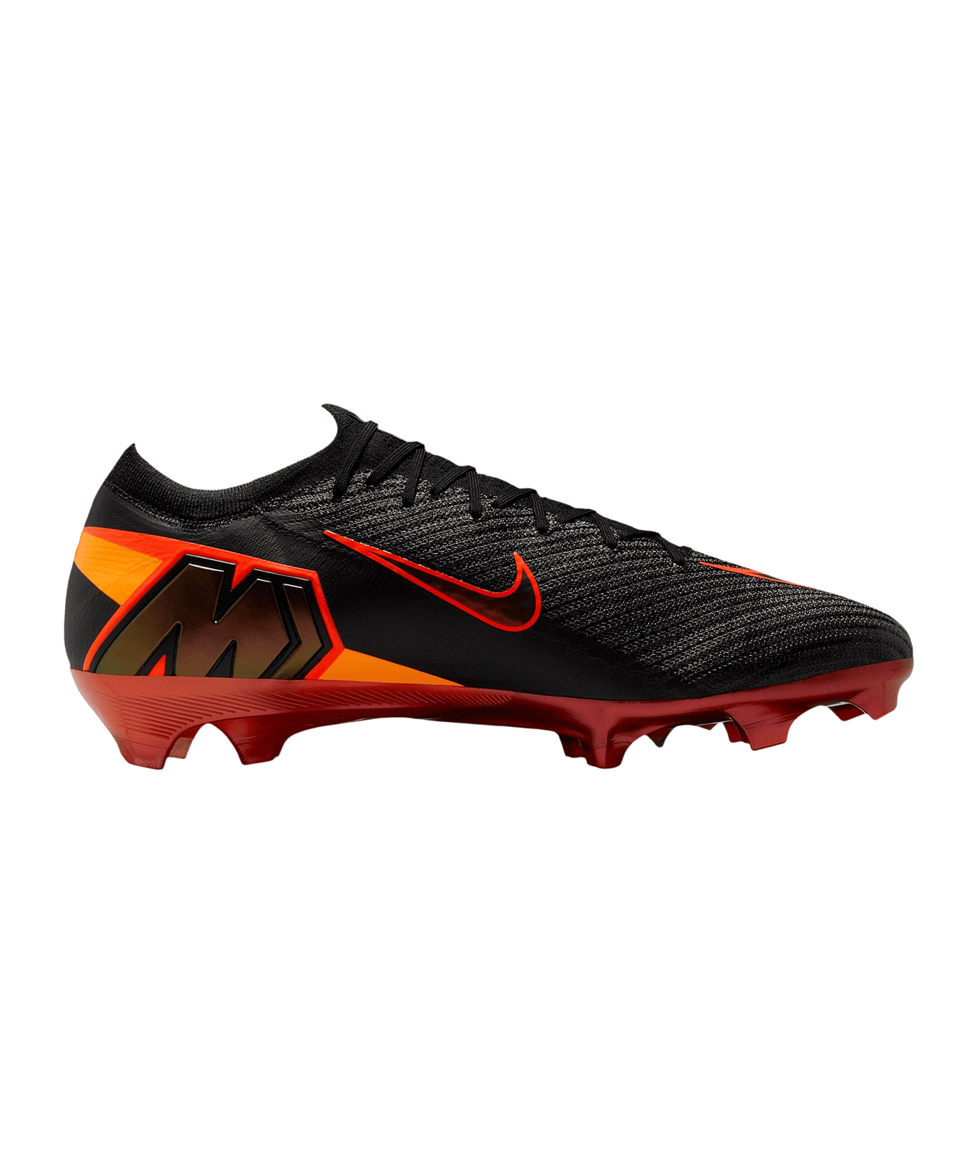Nike Mercurial Air Zoom Vapor XVI Elite LV8 FG Heat Up Schwarz F088 - schwarz