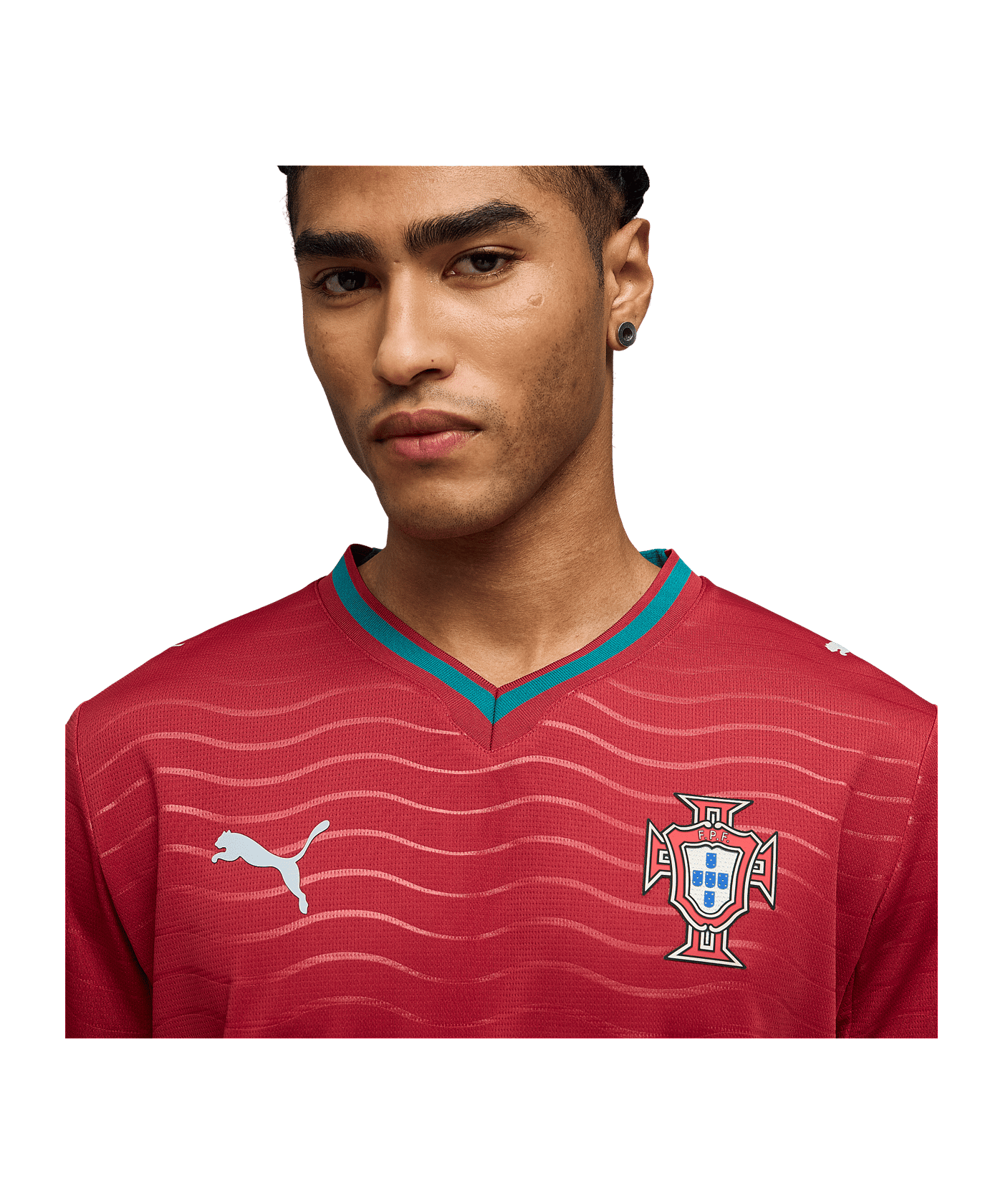 PUMA FPF Portugal Replica Trikot Langarm Home WM 2026 Rot F01 - rot