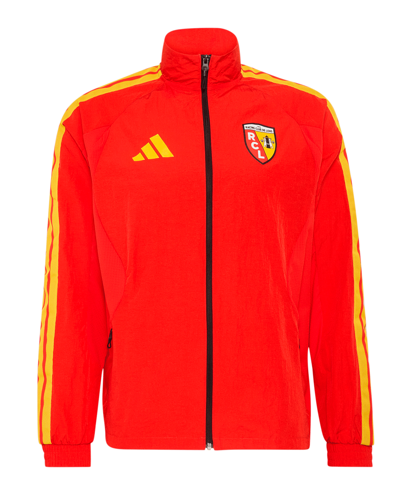 adidas RC Lens Anthem Jacke Rot - rot