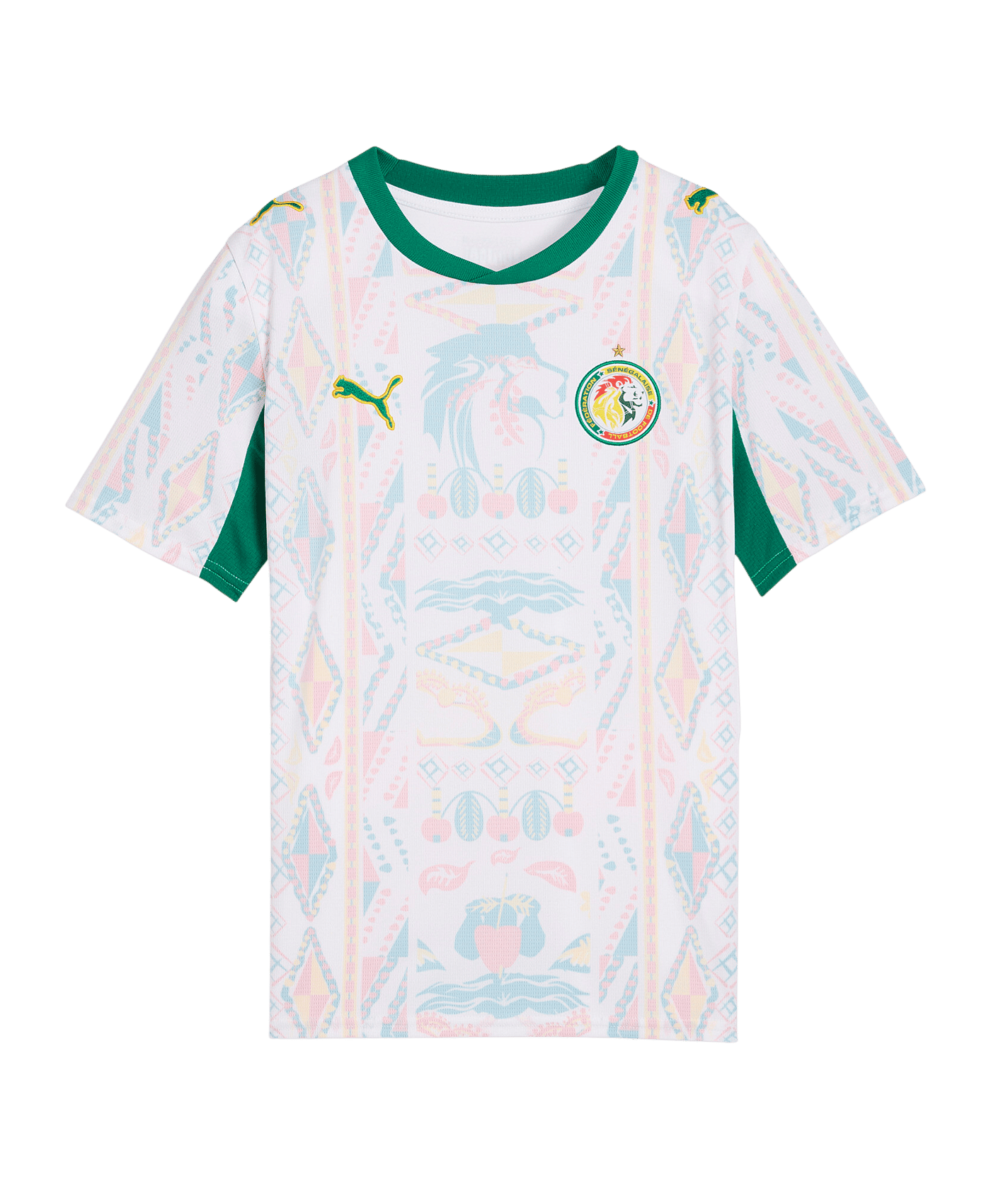 PUMA FSF Senegal Trikot Home WM 2026 Kids Weiß F01 - weiss