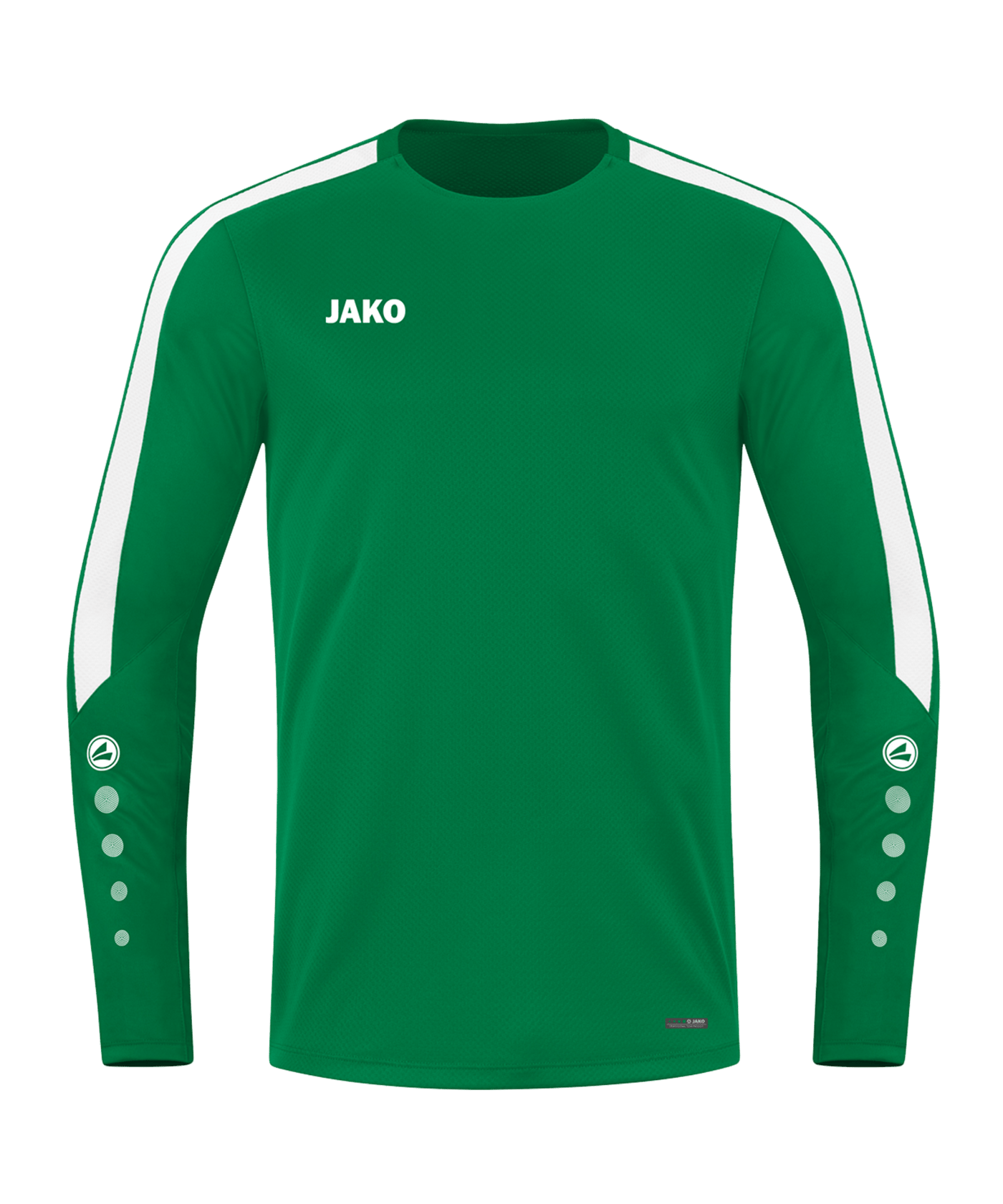 JAKO Power Sweatshirt Kids Grün Weiss F200 - gruen