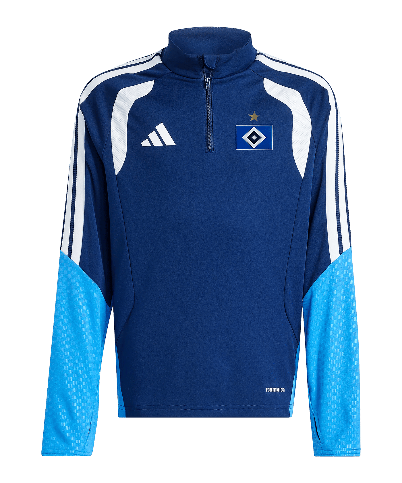 adidas Hamburger SV Training Sweatshirt Kids Blau - blau
