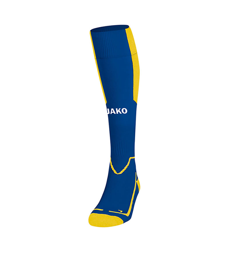 Jako Lazio Stutzenstrumpf Blau Gelb F43 - blau