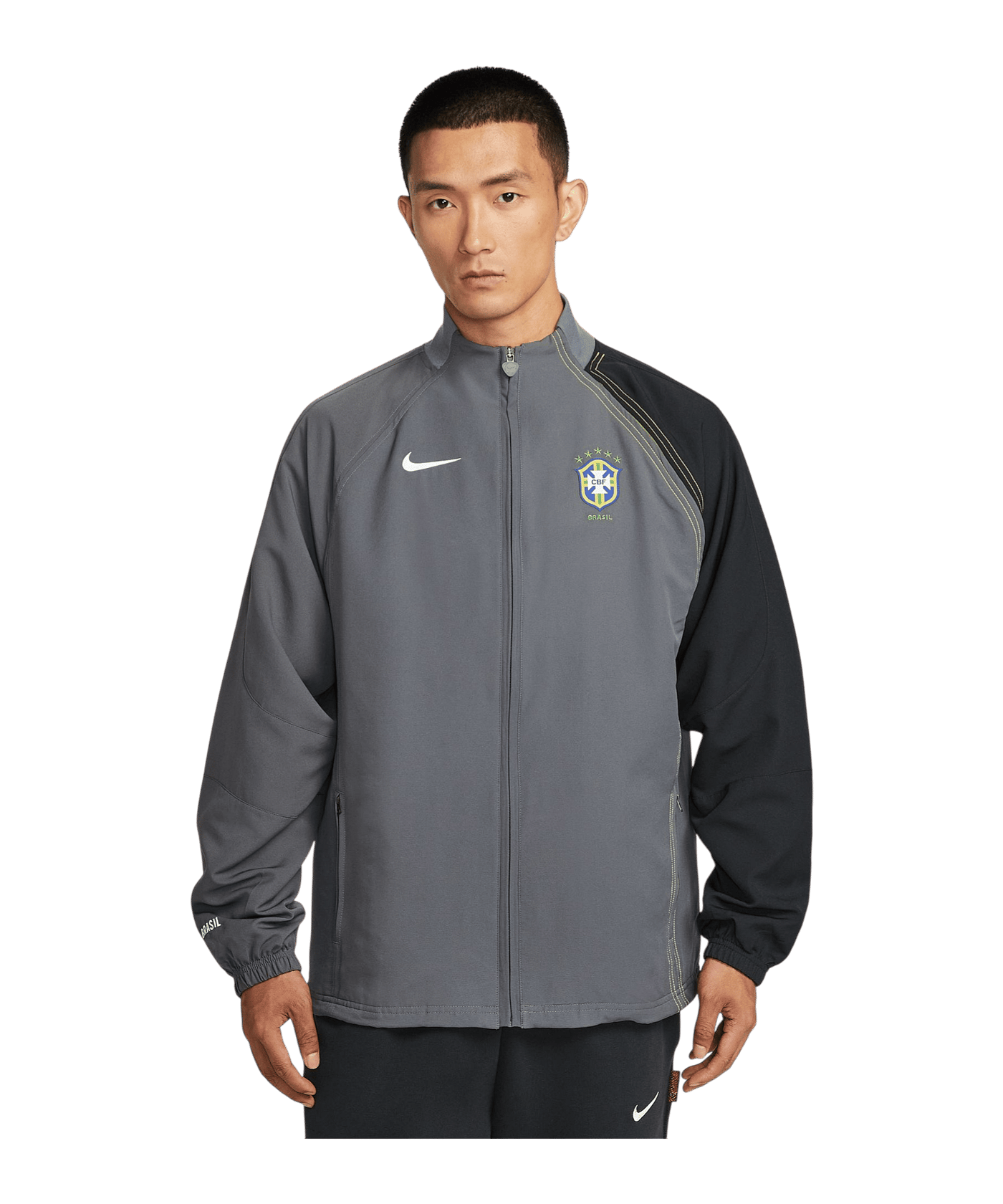 Nike Brazil Reissue 2004 Jacke Grau F021 - grau