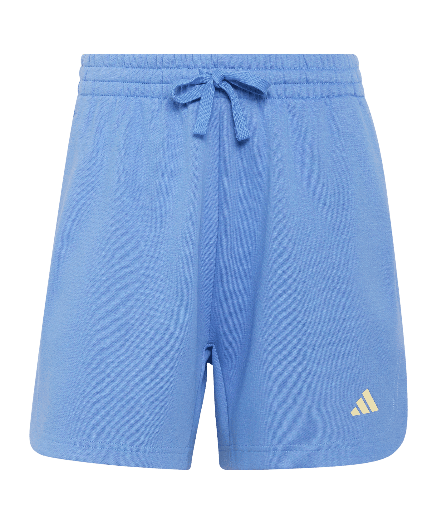 adidas 3 Stripes Studio Short Damen Blau - blau