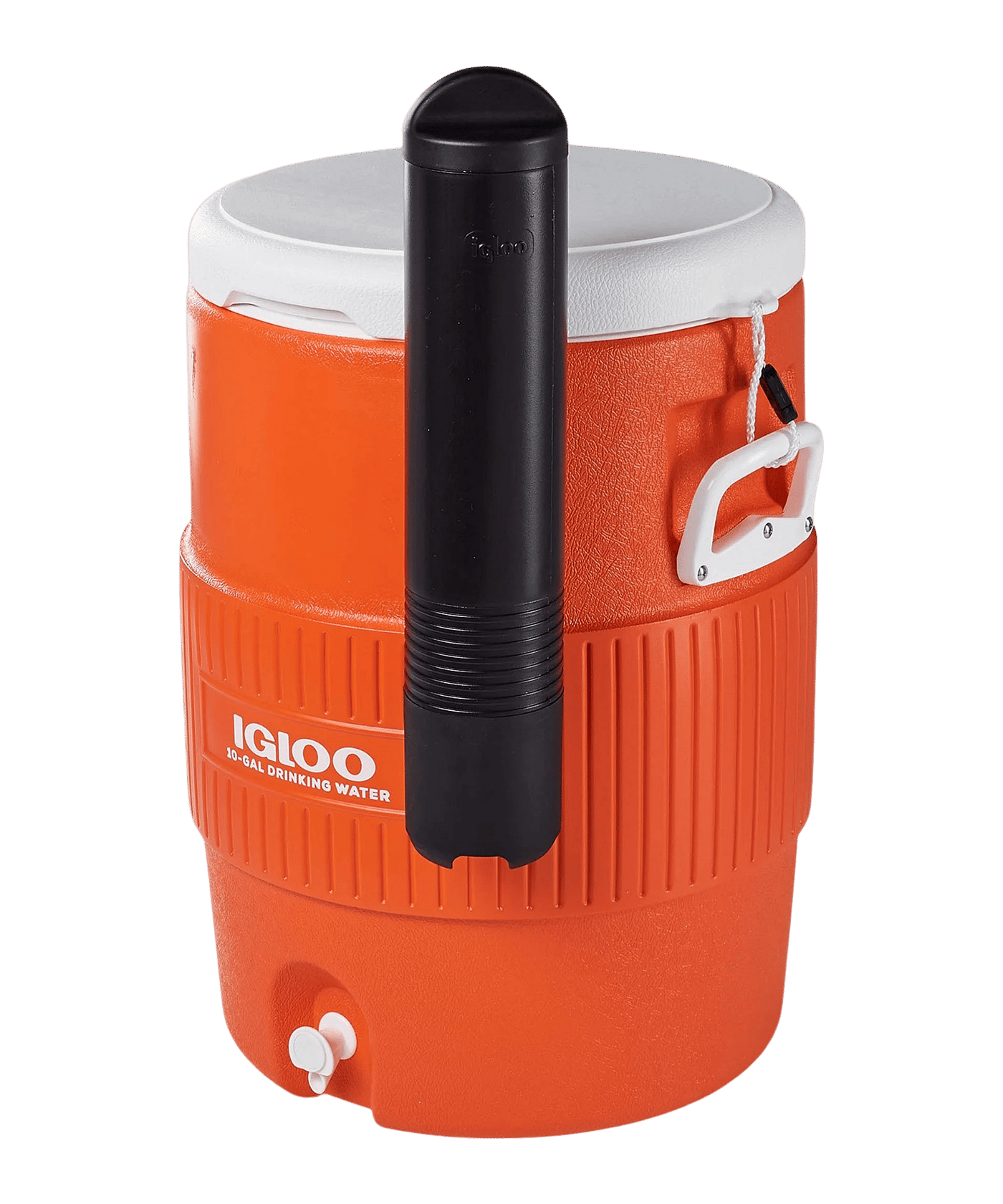 Igloo 10 Gallon Seat Top with Cup Dispenser 37,9L Getränkekühler Accessoire Orange - orange