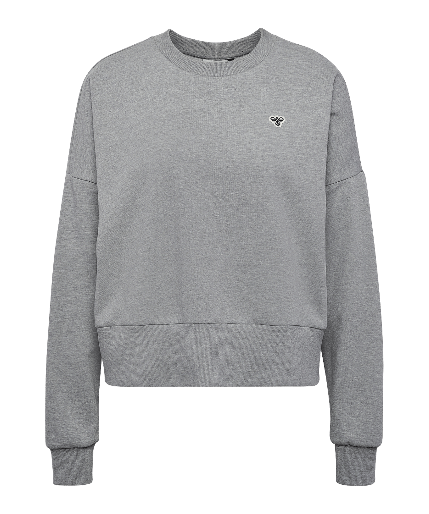 Hummel Boxy Bee Sweatshirt Damen Grau F2006 - grau