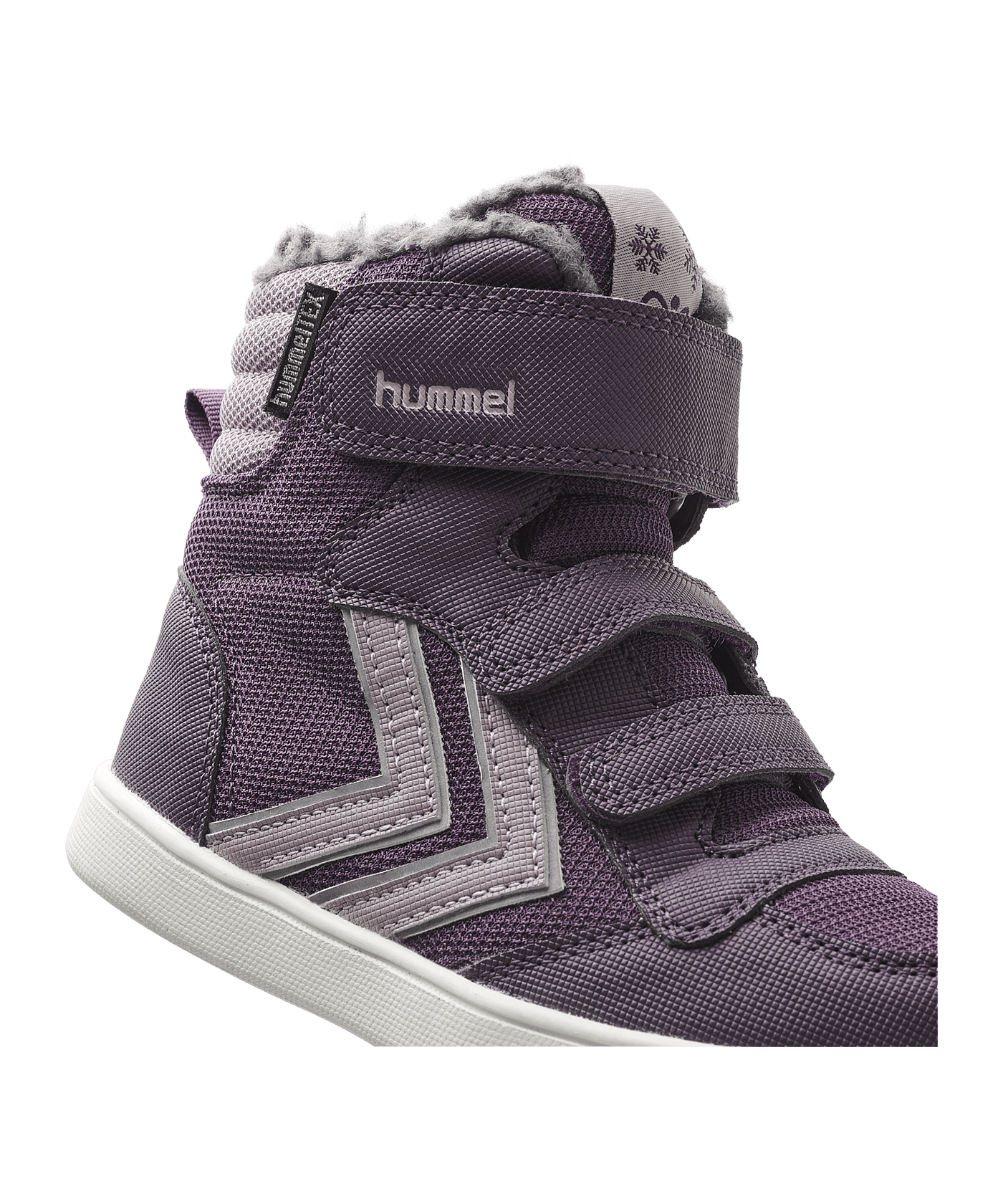 Hummel Stadil Super Poly Mid Sneaker Kids Rot F4079 - rot