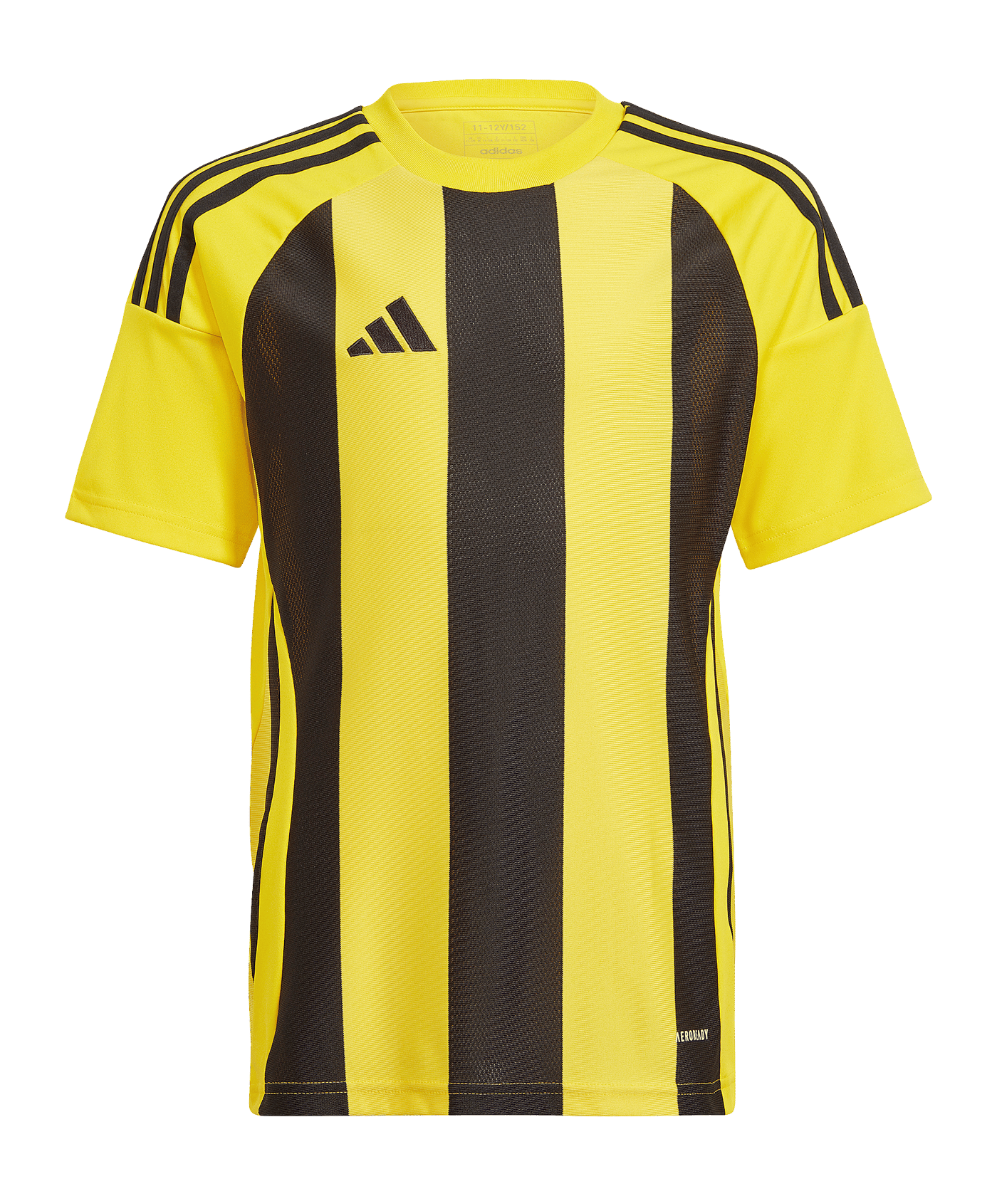 adidas Striped 24 Trikot Kids Gelb Schwarz - gelb