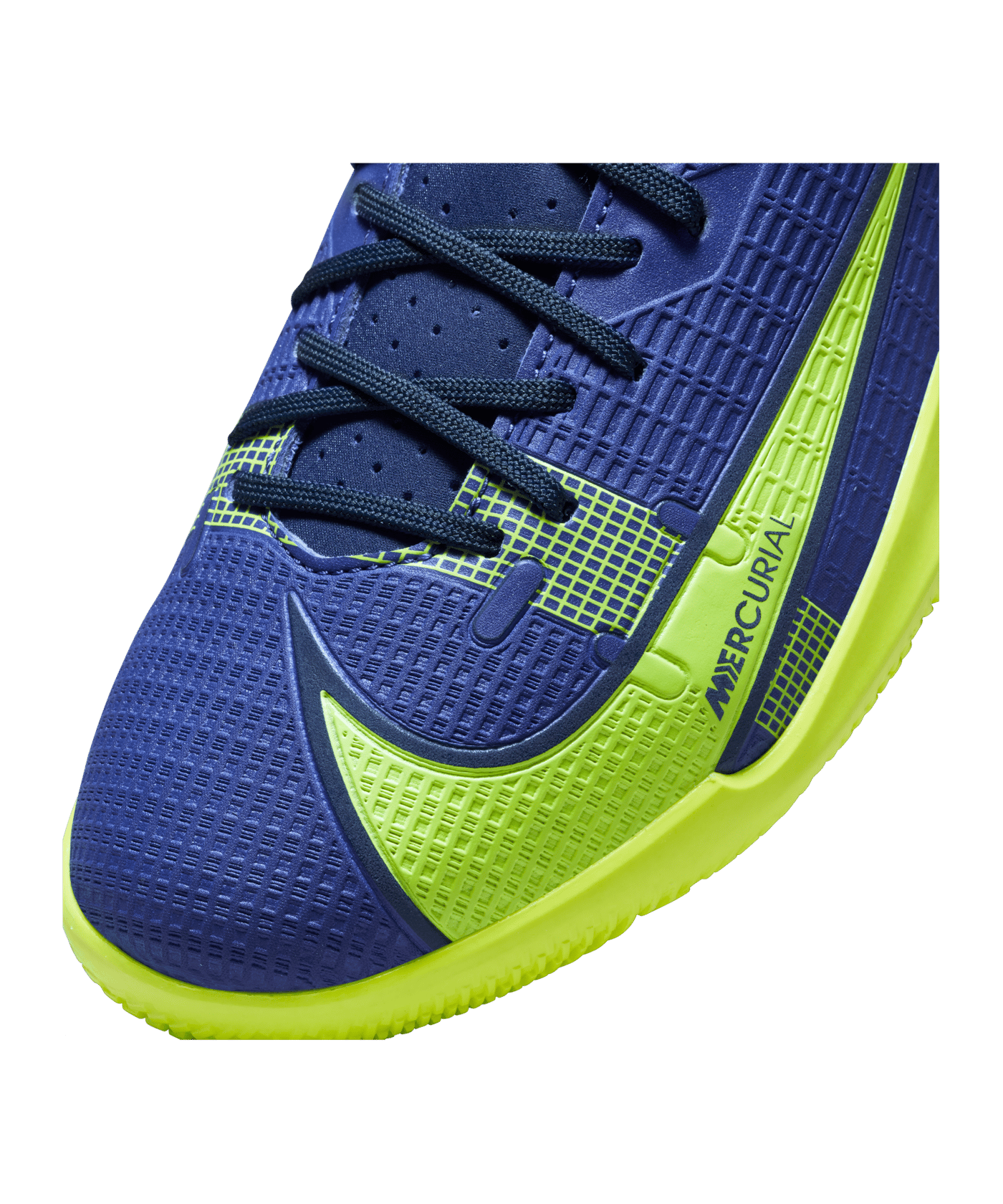 Nike Mercurial Vapor XIV Recharge Academy IC Kids Blau Gelb F474 - lila