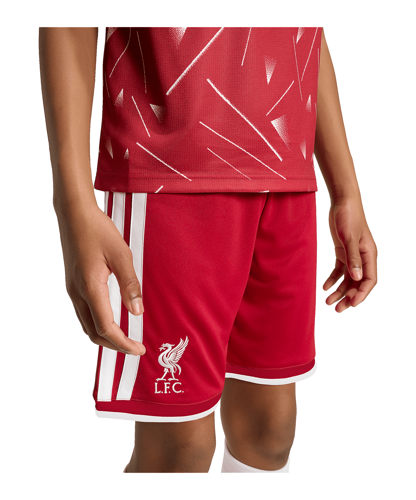 adidas FC Liverpool Short Home 2026/2027 Kids Rot - rot