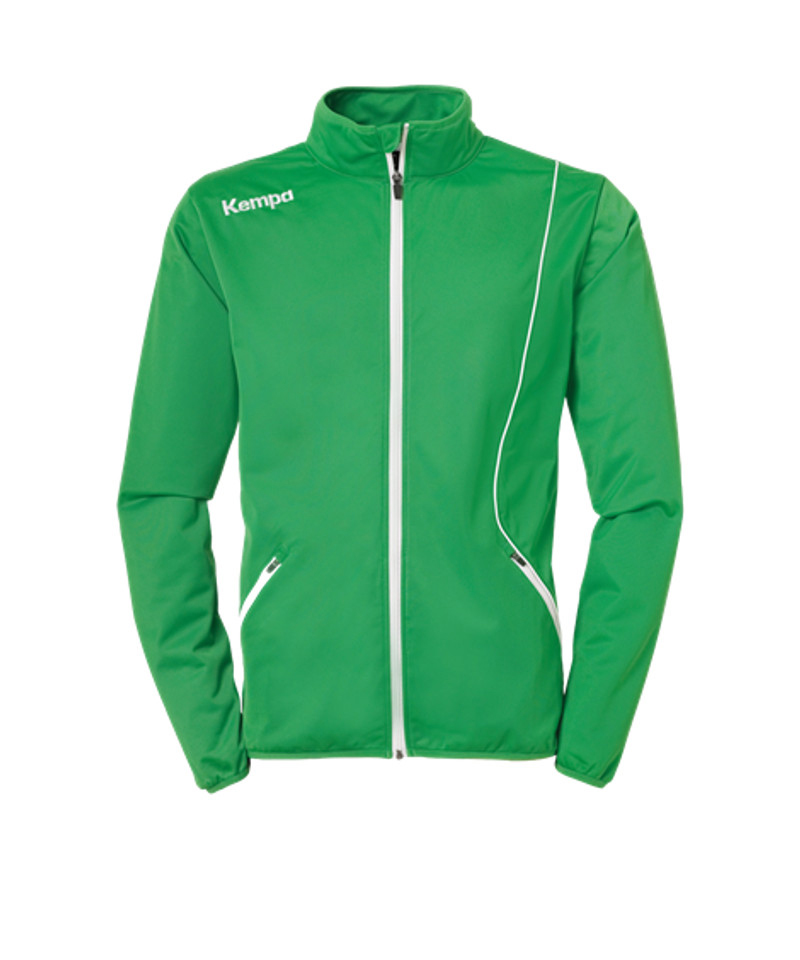 Kempa Curve Classic Jacket Jacke Grün Weiss F07 - gruen