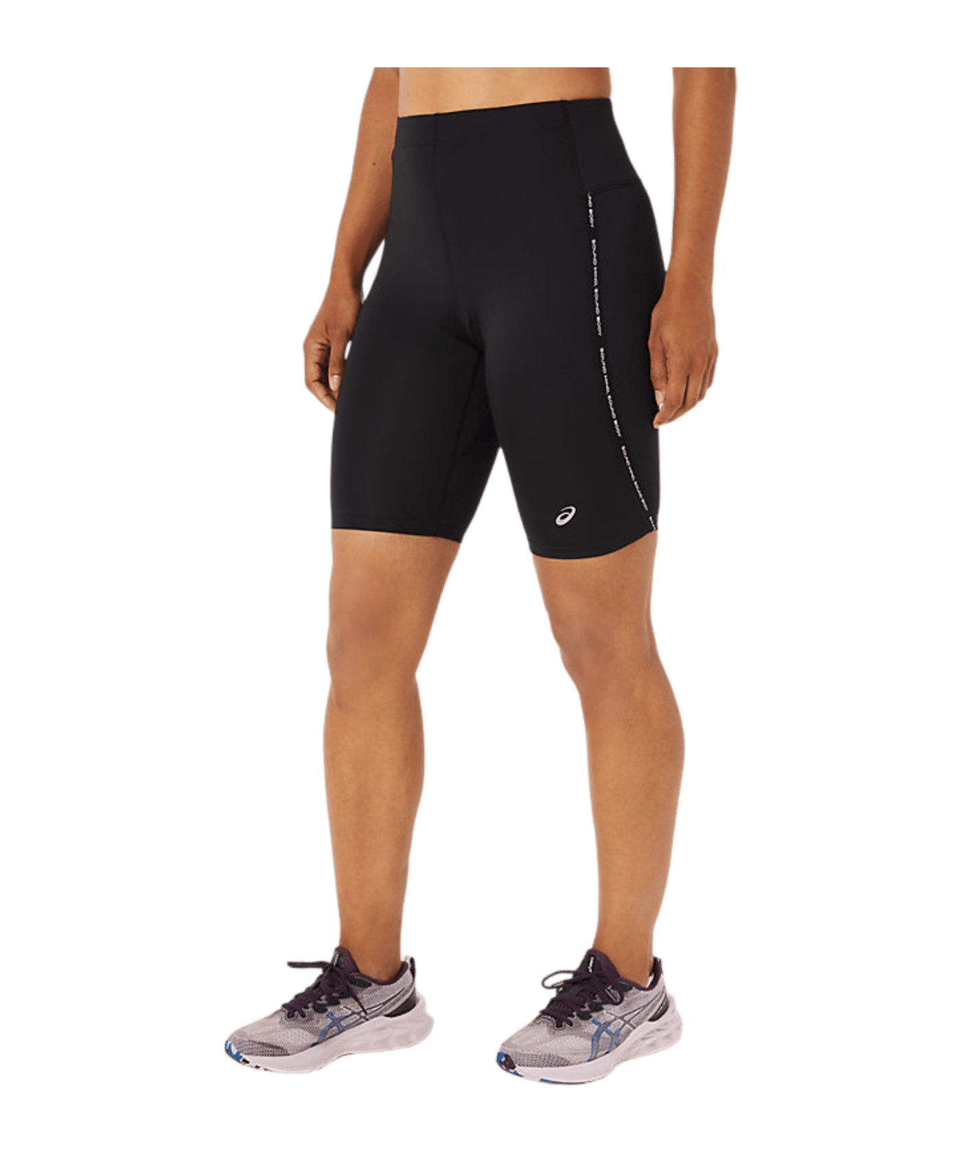 Asics Race Sprinter Leggings Running Damen F001 - schwarz
