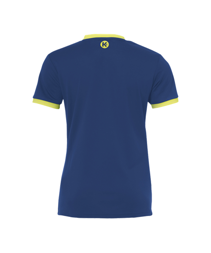 Kempa Curve Trikot T-Shirt Damen Blau Gelb F09 - blau