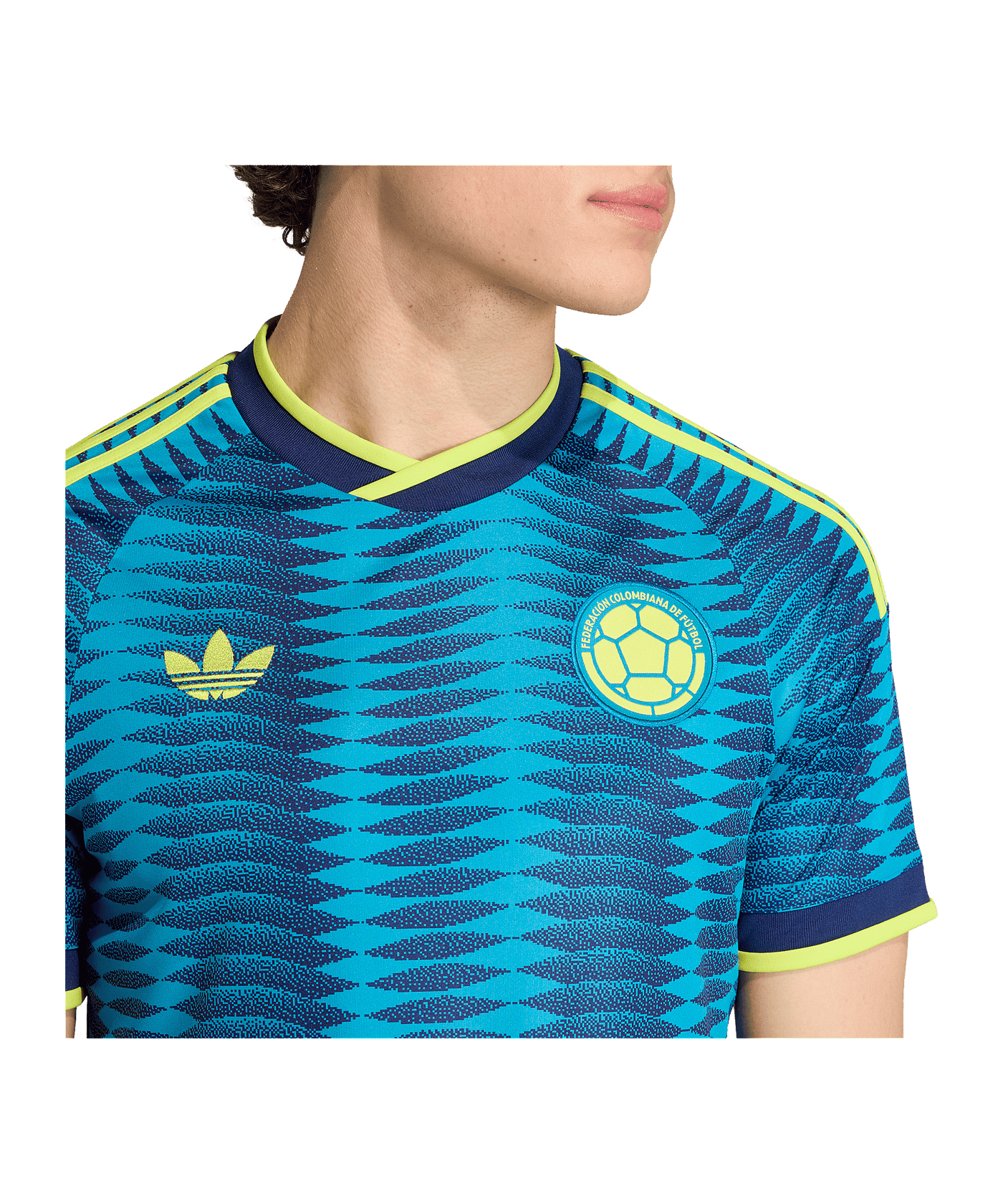 adidas FCF Kolumbien Trikot Away WM 2026 Dunkelblau