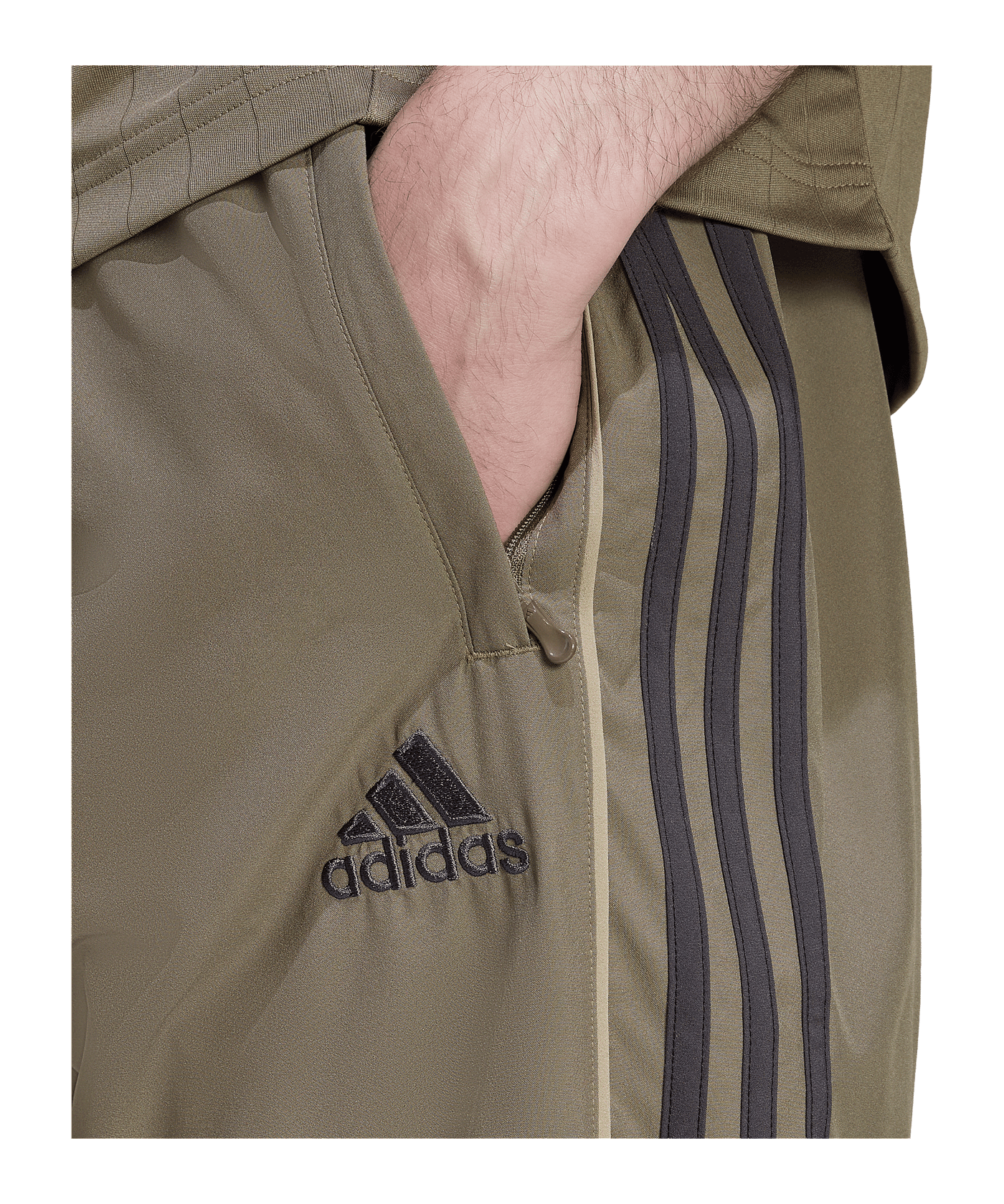 adidas Teamgeist Track Hose Schwarz - schwarz