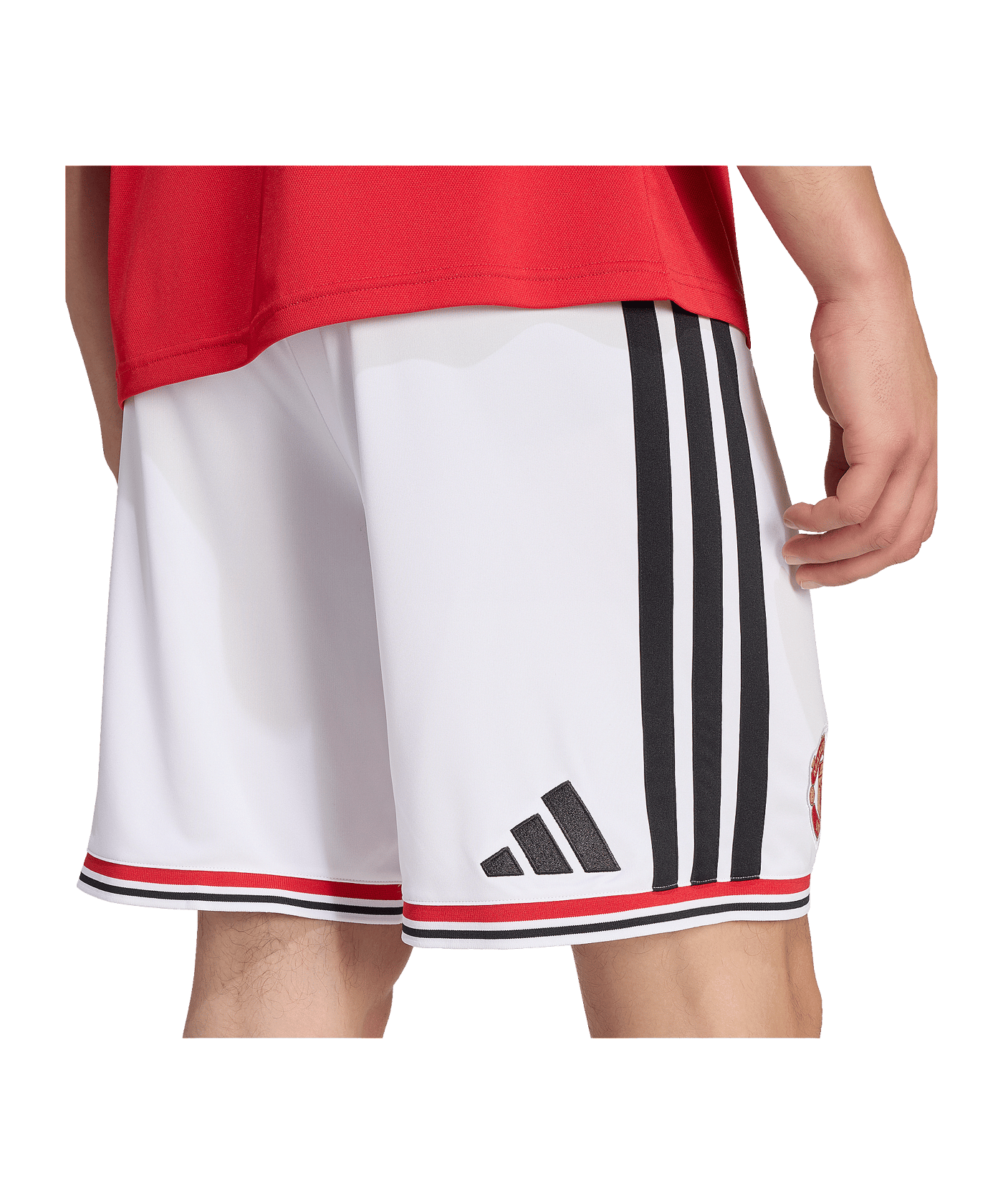 adidas Manchester United Short Home 2026/2027 Weiß - weiss