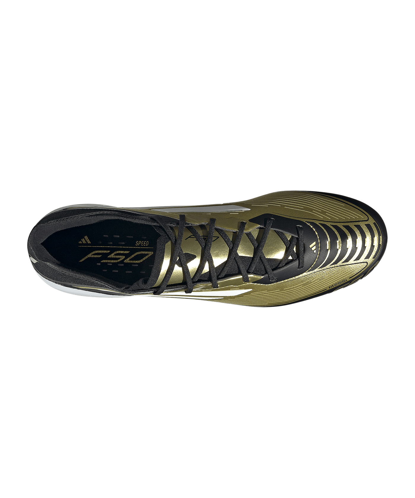 adidas F50 Elite FG Messi Triunfo Dorado Gold Weiss - gold