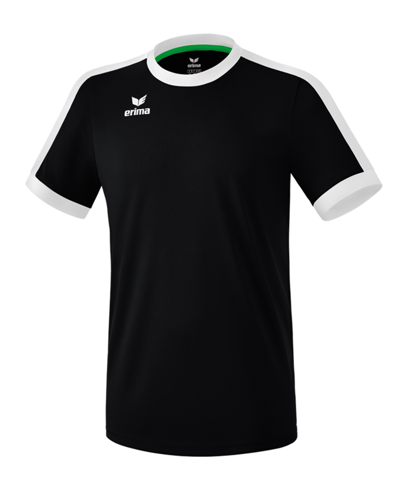 Erima Retro Star Trikot Schwarz Weiss - schwarz