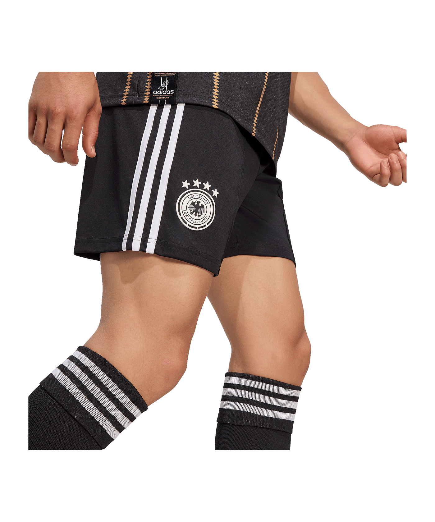 adidas DFB Deutschland Short 3rd 2026 Schwarz - schwarz