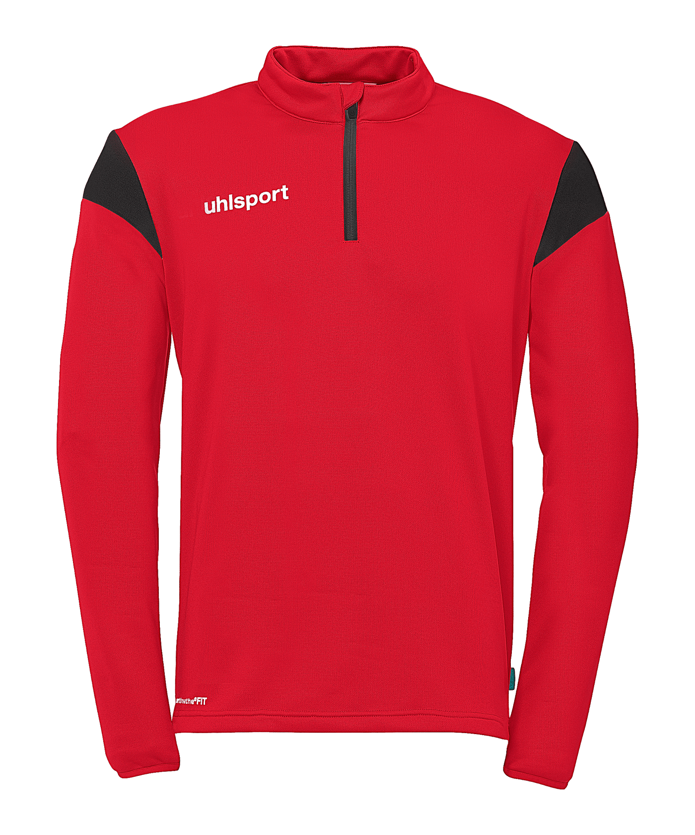 Uhlsport Squad 27 HalfZip Sweatshirt Kids Rot Schwarz F62 - rot