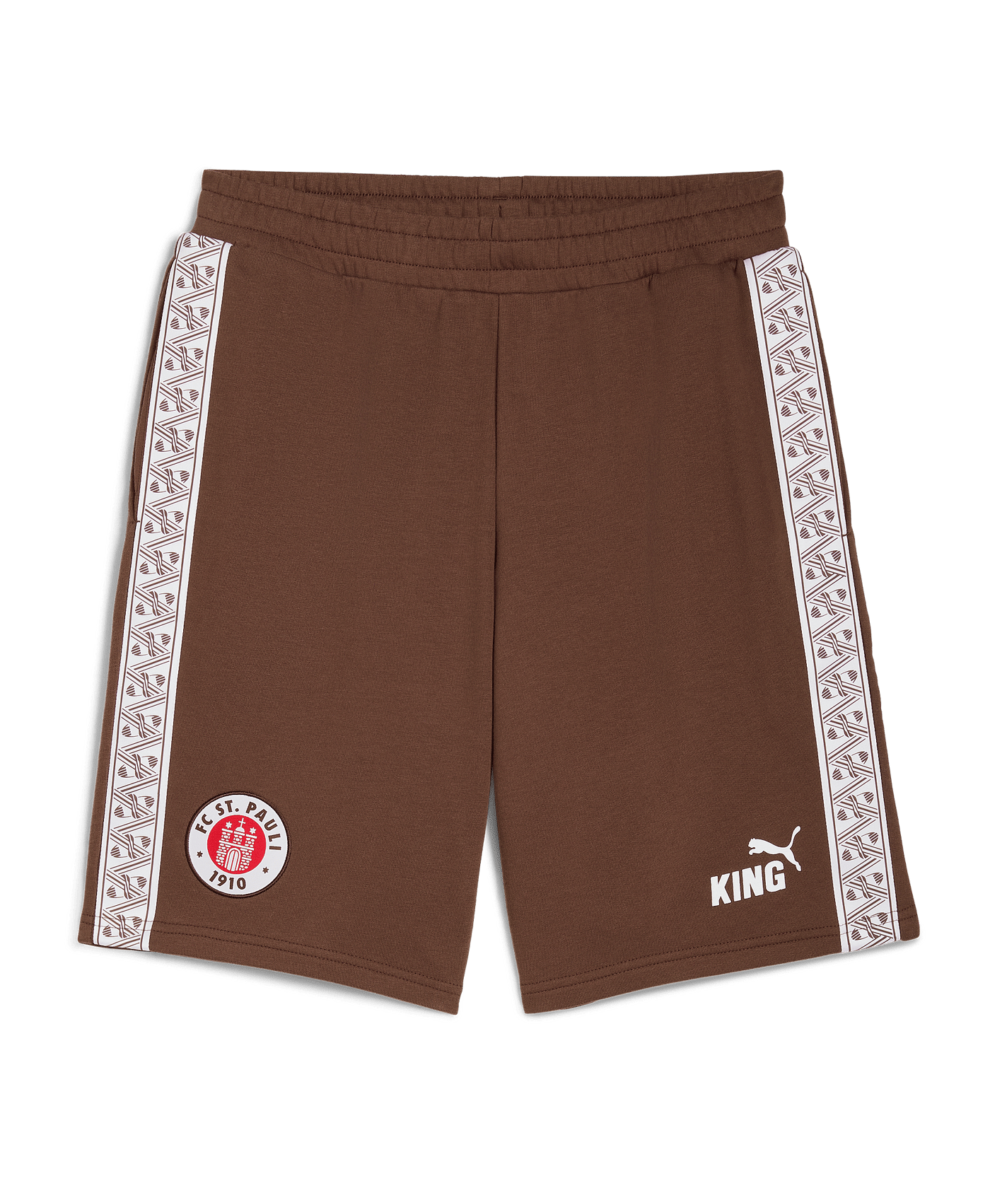 PUMA FC St. Pauli King Sweat Short Braun F01 - braun