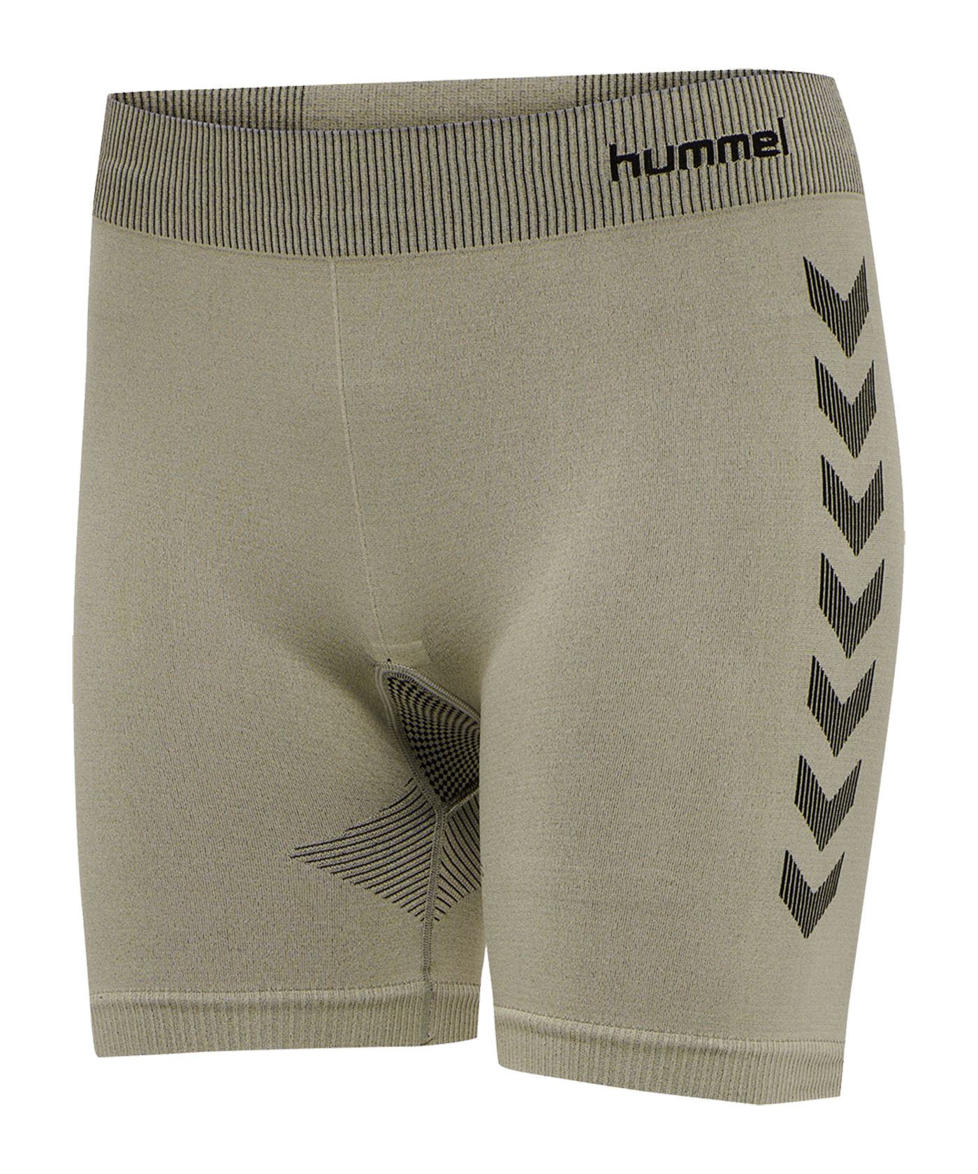 Hummel hmlFIRST Seamless Short Damen Grün F2931 - gruen