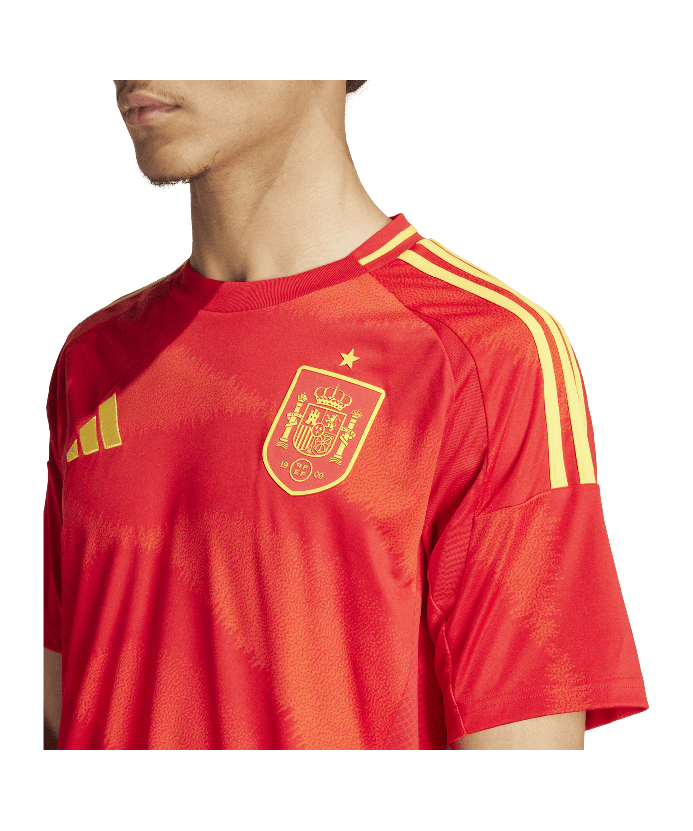 adidas Spanien Trikot Home EM 2024 Rot - rot
