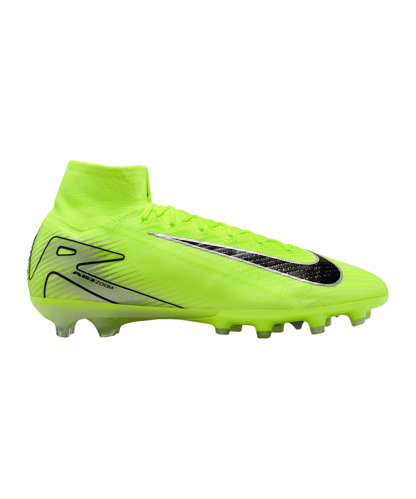 Nike Air Zoom Mercurial Superfly X Elite AG-Pro Mad Voltage Gelb Schwarz F700 - gelb